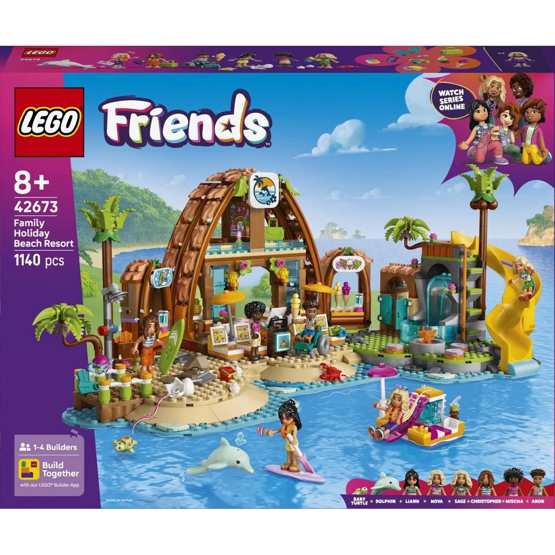 1 LEGO Friends Family Holiday Beach Resort 42673, 1 of 11