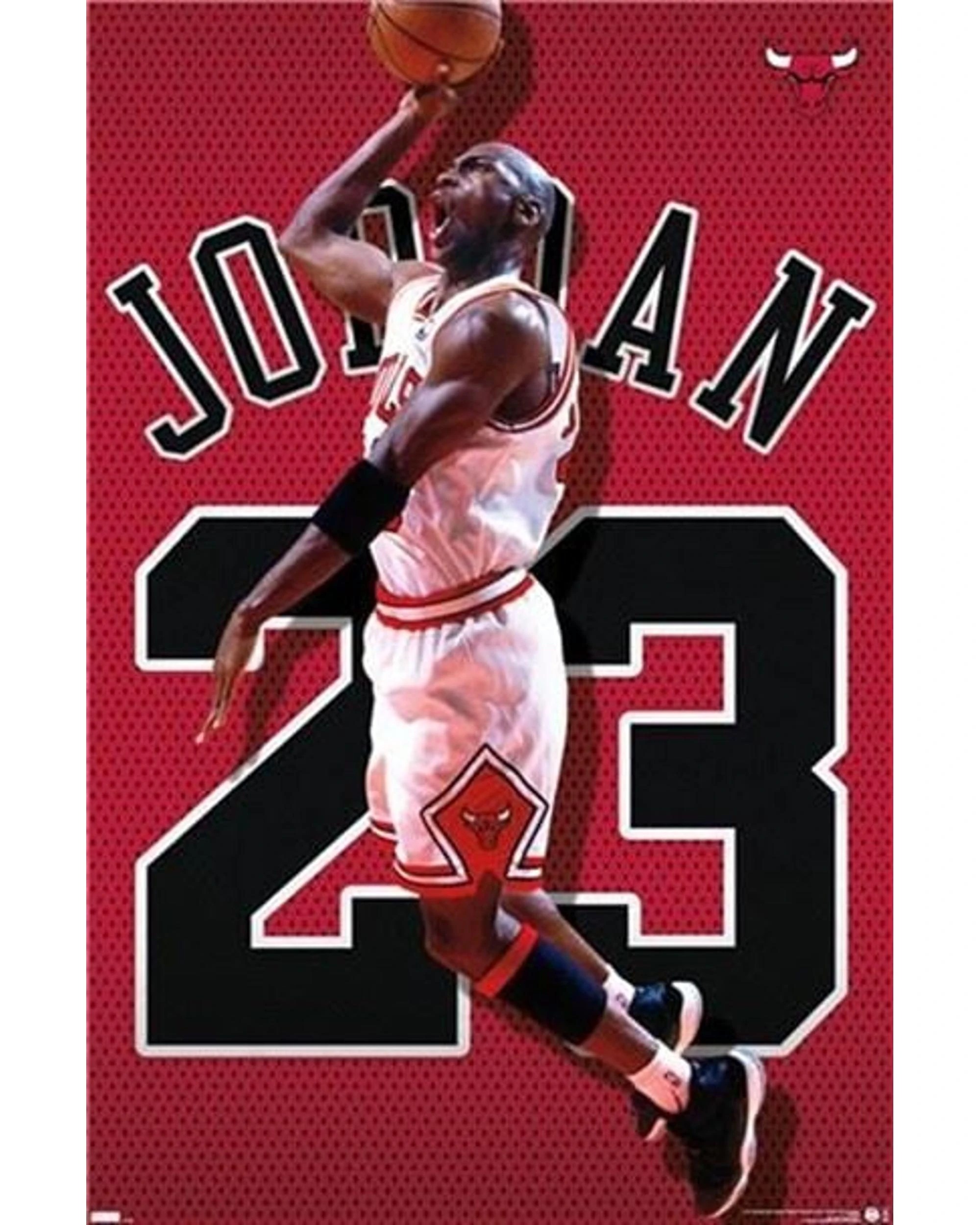 1 NBA Michael Jordan Jersey Poster, 1 of 1