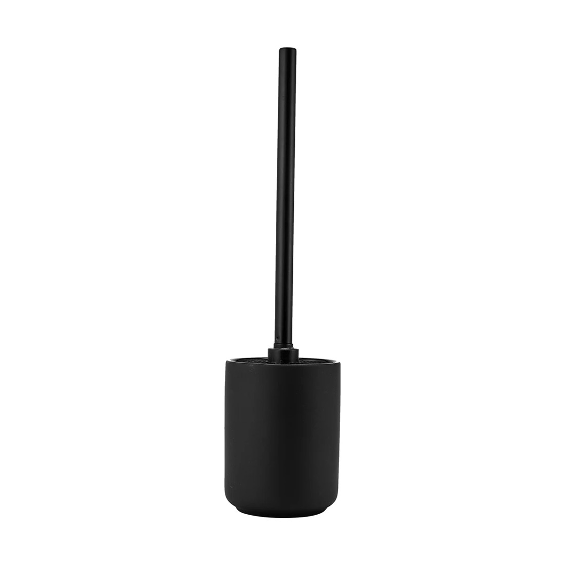2 Soft Touch Toilet Brush Black, 2 of 9