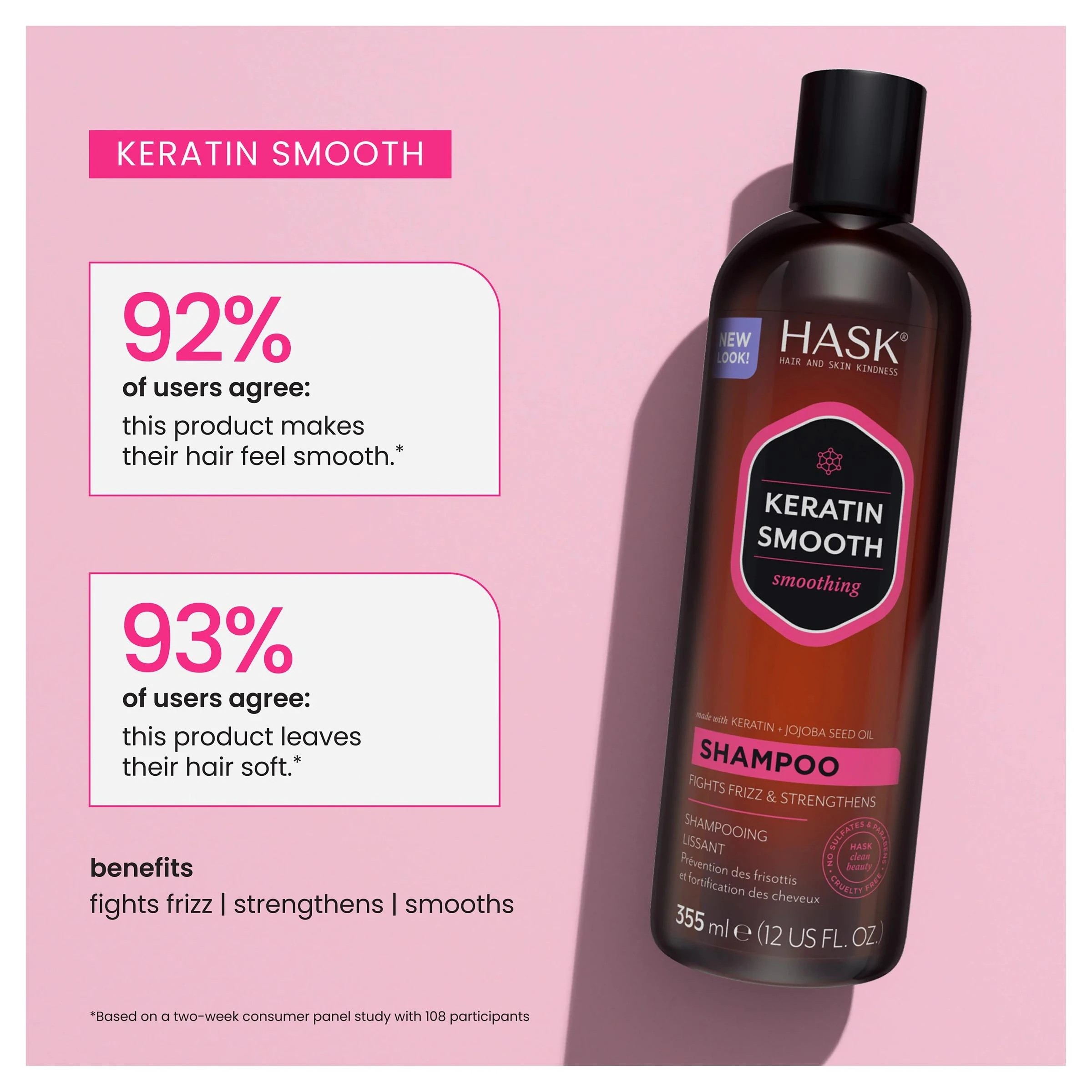 9 Target HASK Keratin Protein Smoothing Shampoo - 355ml - Multi, 9 of 10