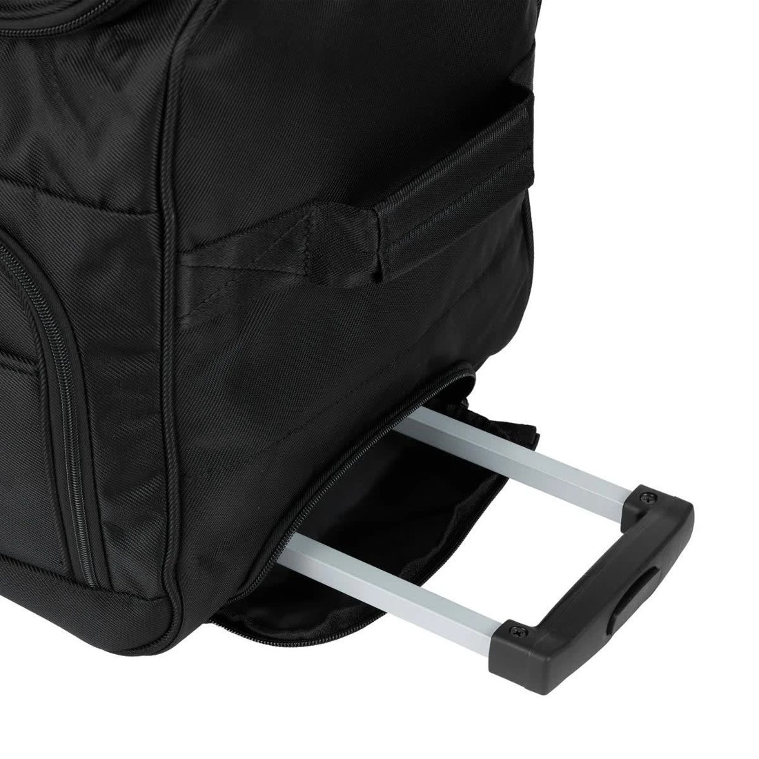 7 54L Rolling Duffle with Pockets - Black, 7 of 7