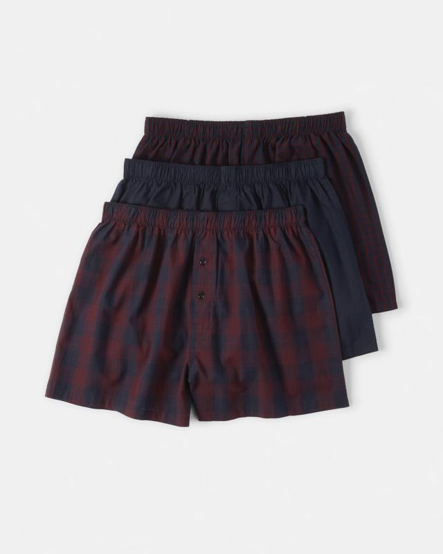 3 Pack Alpha Classic Woven Bo