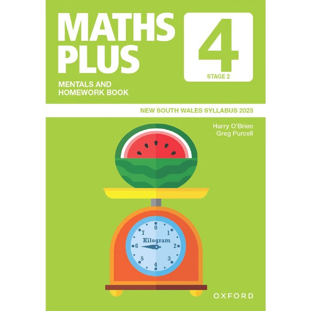 1 Maths Plus NSW Curriculum Mentals & Homework Book 4, 1 of 1