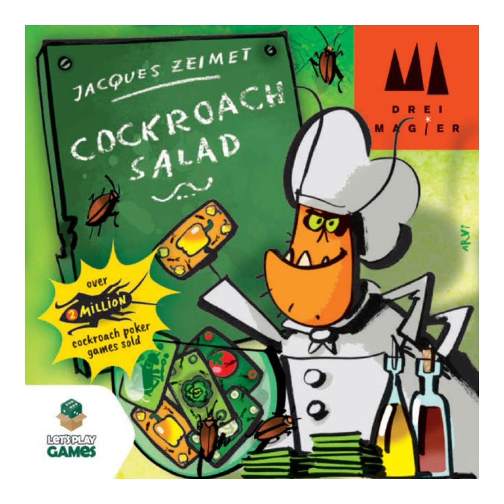 1 Cockroach Salad Card Game, 1 of 1