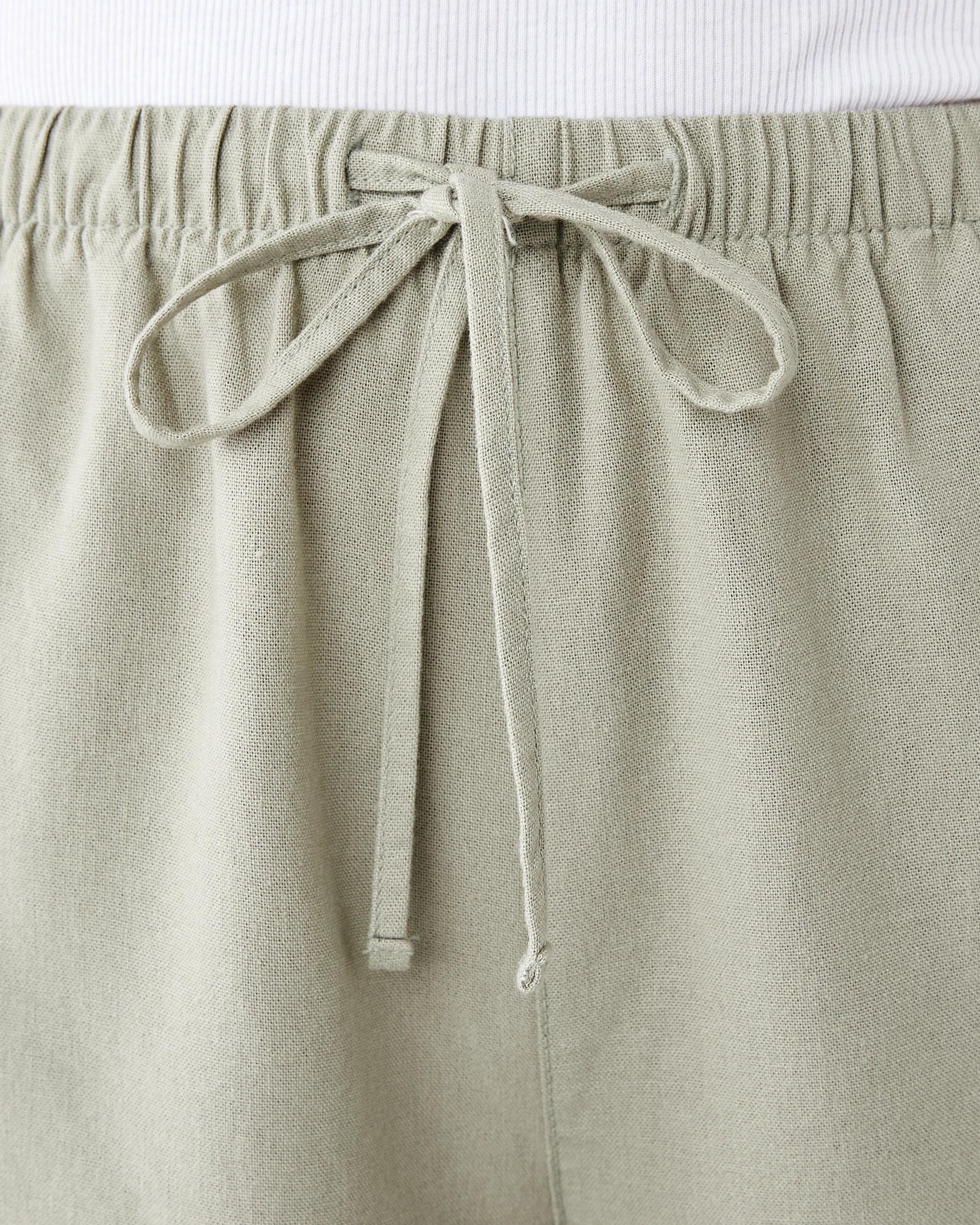 4 Tie Waist Bermuda Shorts Grn Bnksia, 4 of 6