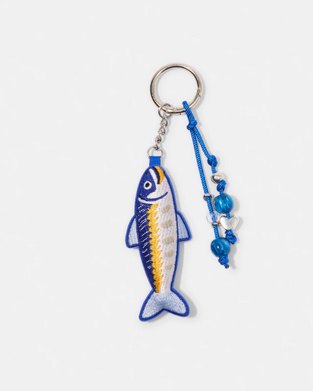 Sardine Charm Keyring - 