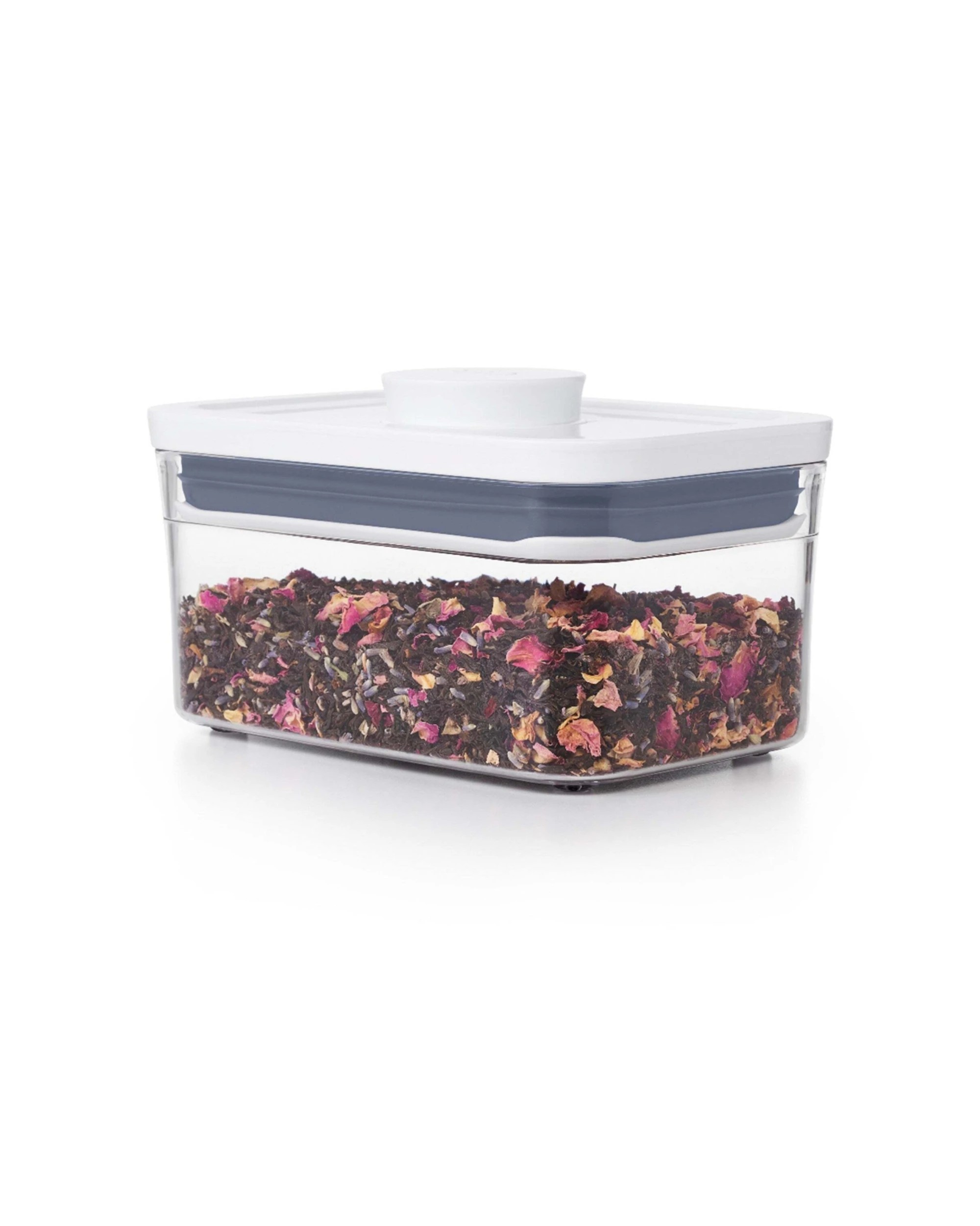 3 Oxo Good Grips Pop Rectangle Mini Food Storage Container With Lid 600ml Airtight - Clear, 3 of 3