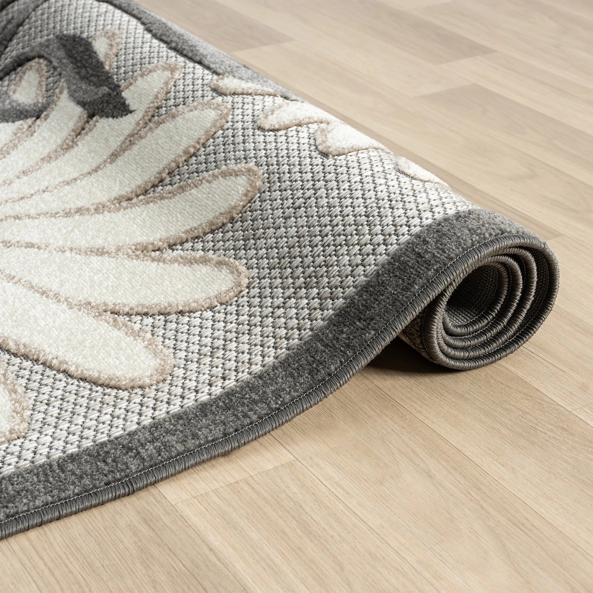 9 La Grace Home Haven Premium Rug - 120x170cm - Silver, 9 of 10