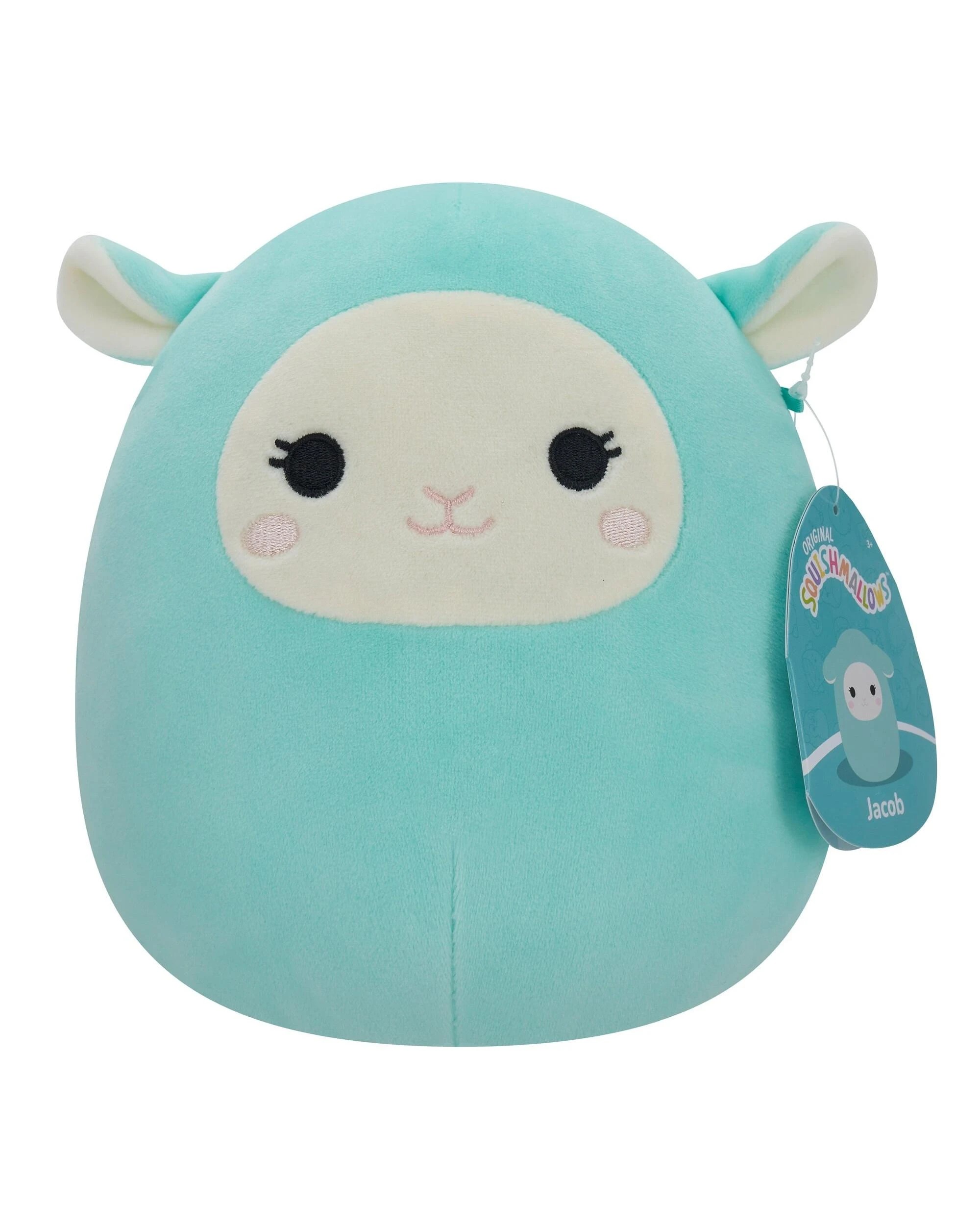1 Squishmallows Jacob the Blue Lamb 7.5 inch Plush - Blue, 1 of 6