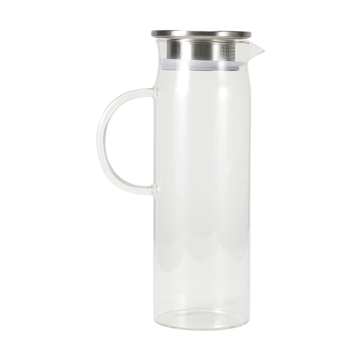 1 Glass Jug with Stainless Steel Lid, 1 of 2