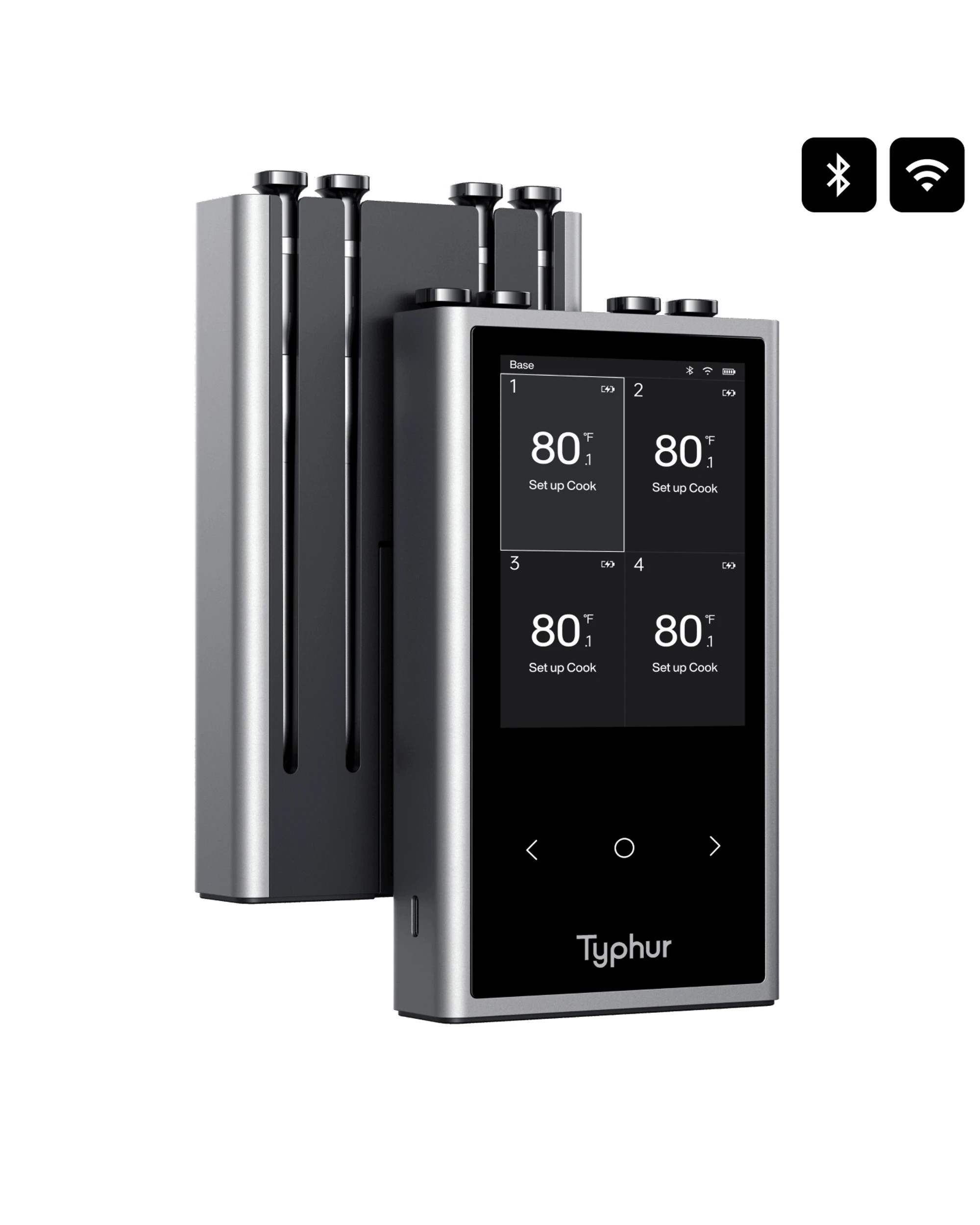 2 Typhur Sync Quad Wireless 4 Probe Meat Thermometer, 2 of 9