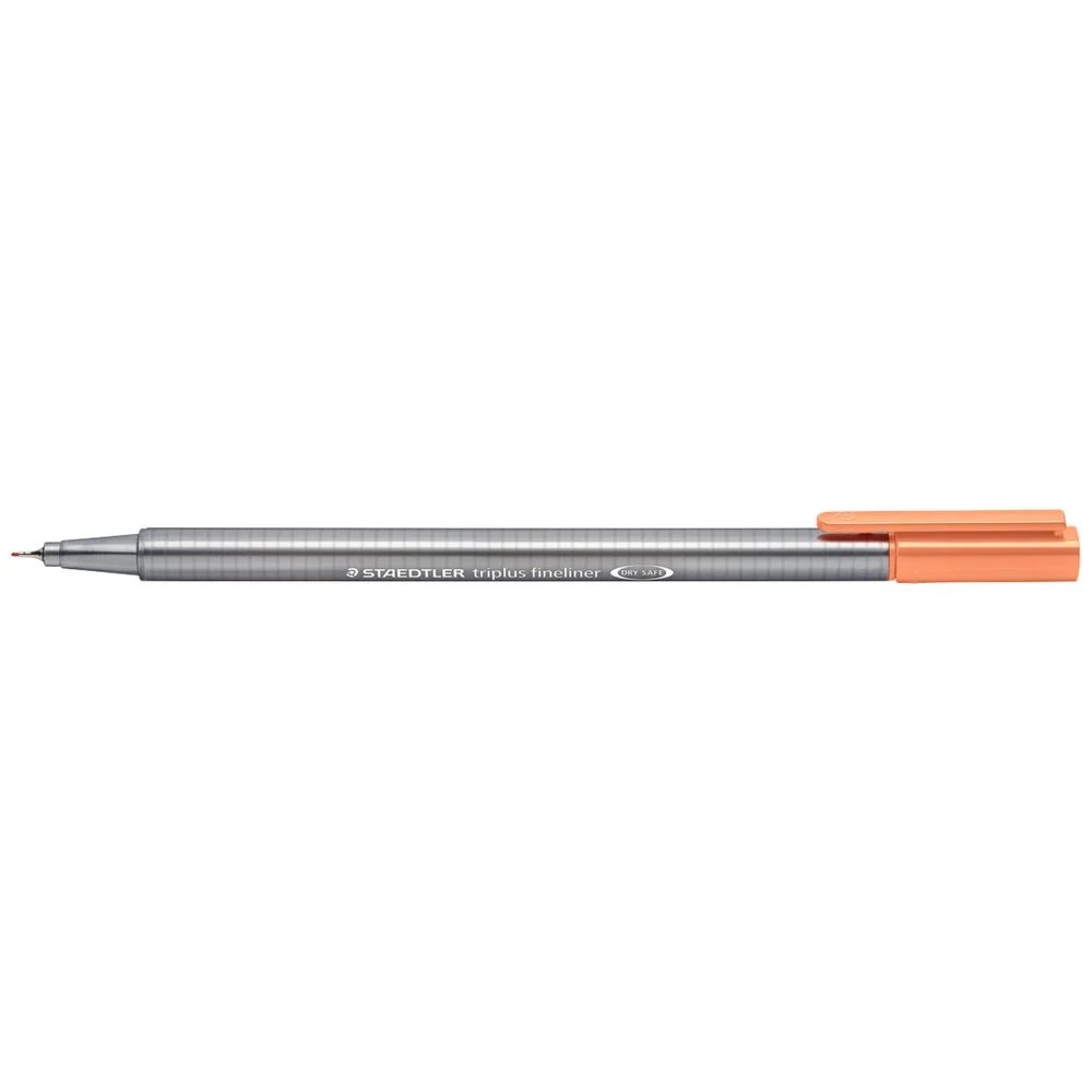 1 Staedtler Triplus 0.3mm Fineliner Salmon, 1 of 6