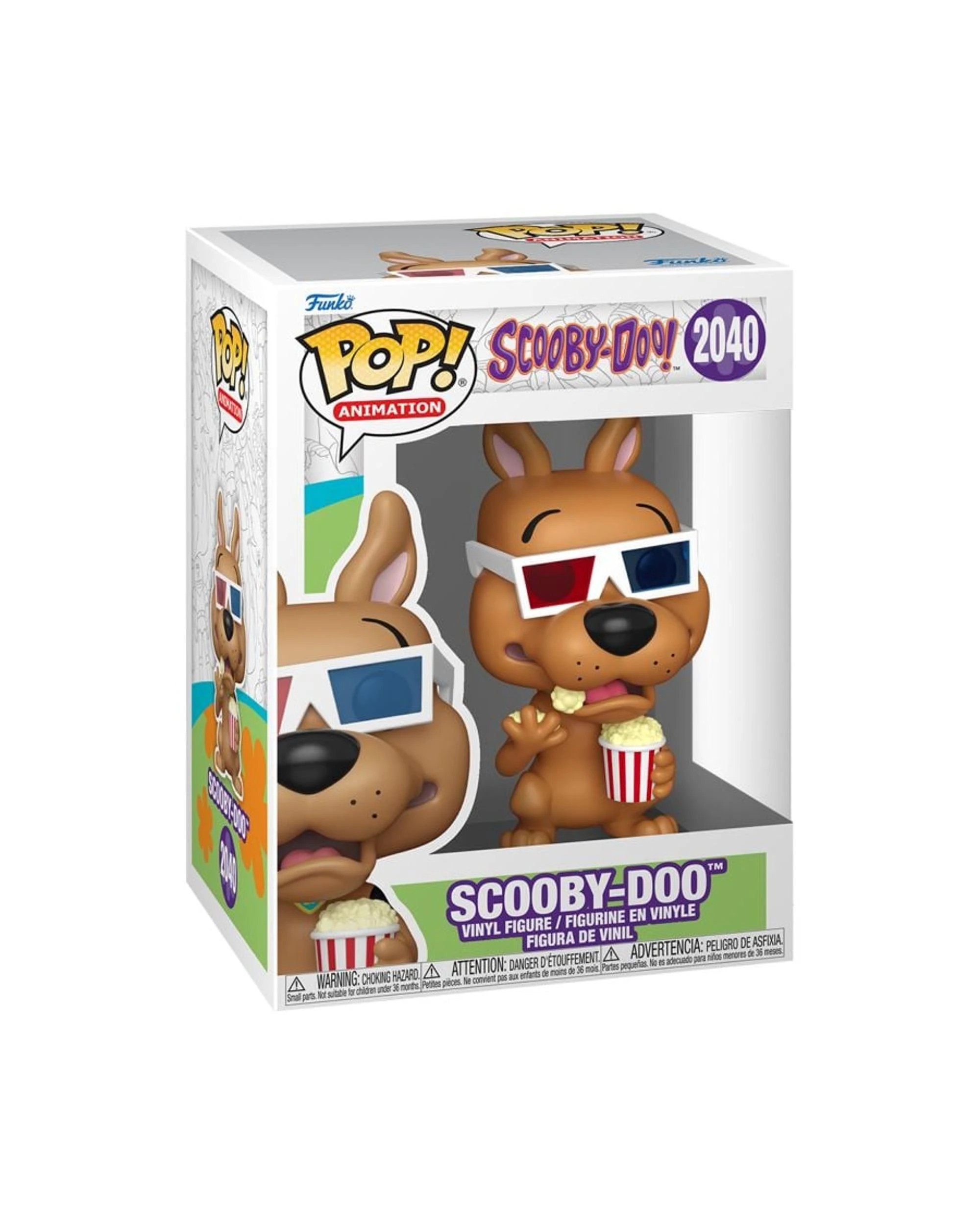 3 Scooby-Doo Scooby-Doo with 3D Glasses Funko POP! Vinyl, 3 of 3