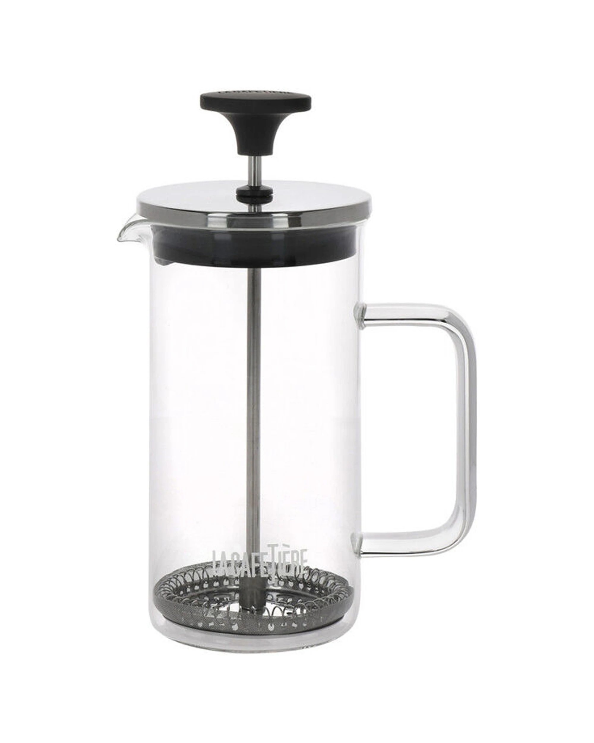 2 La Cafetiere 2PK 3-Cup Glass Coffee French Press Stainless Steel Filter - Clear, 2 of 3