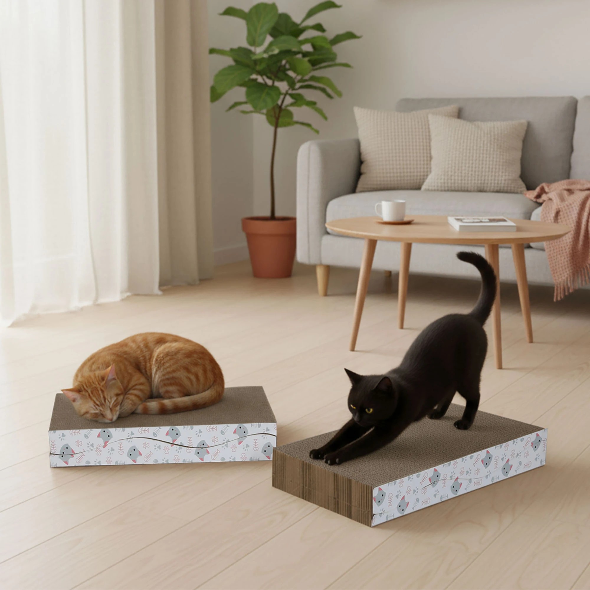 8 Pawz 4PCS Cat Scratcher Board, 8 of 9