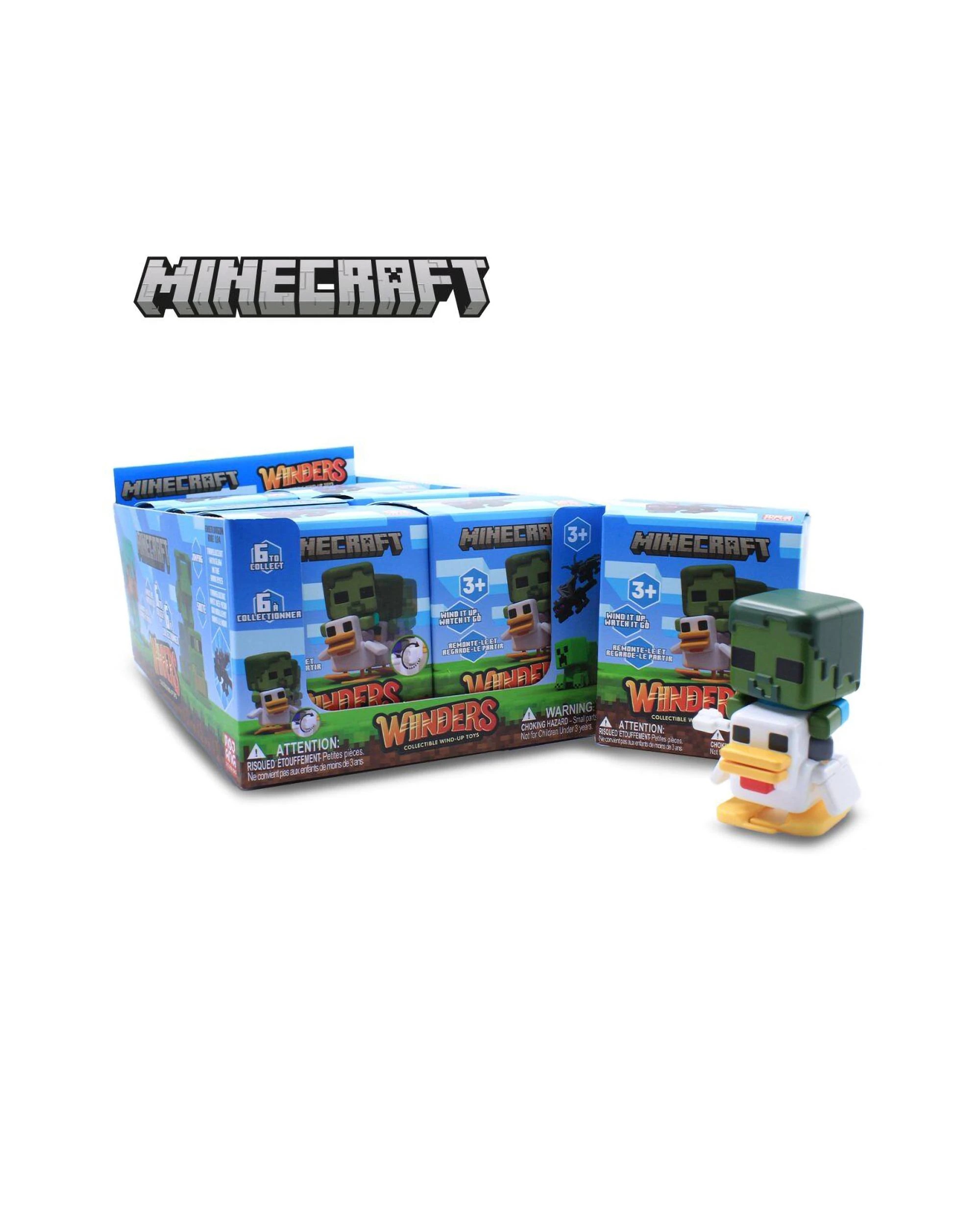 Just Toys Intl. Minecraft Winders Collectible Wind-Up Toy, JTMIN-35239 ...