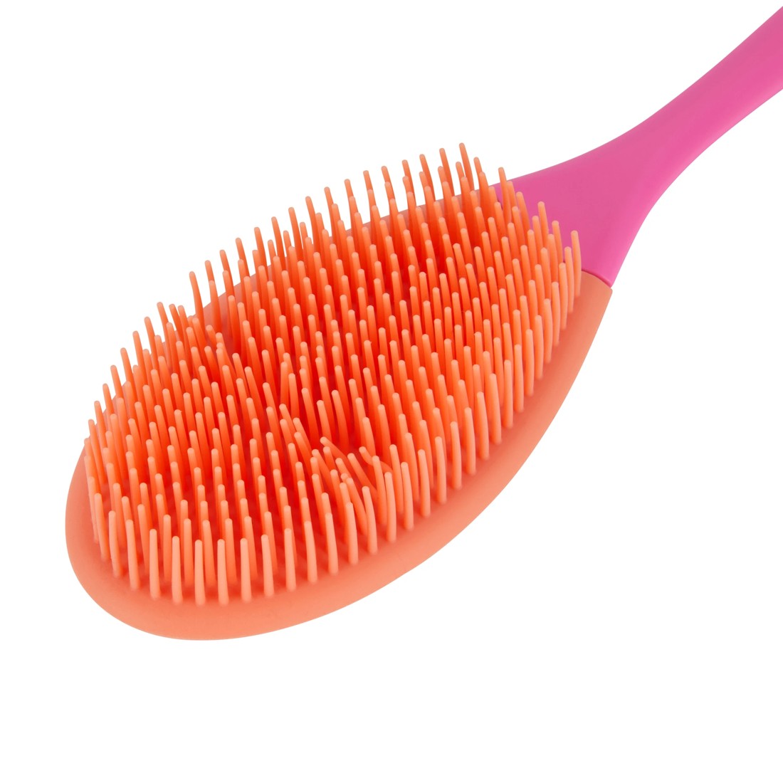 2 OXX Bodycare Silicone Body Brush - Pink and Orange, 2 of 4