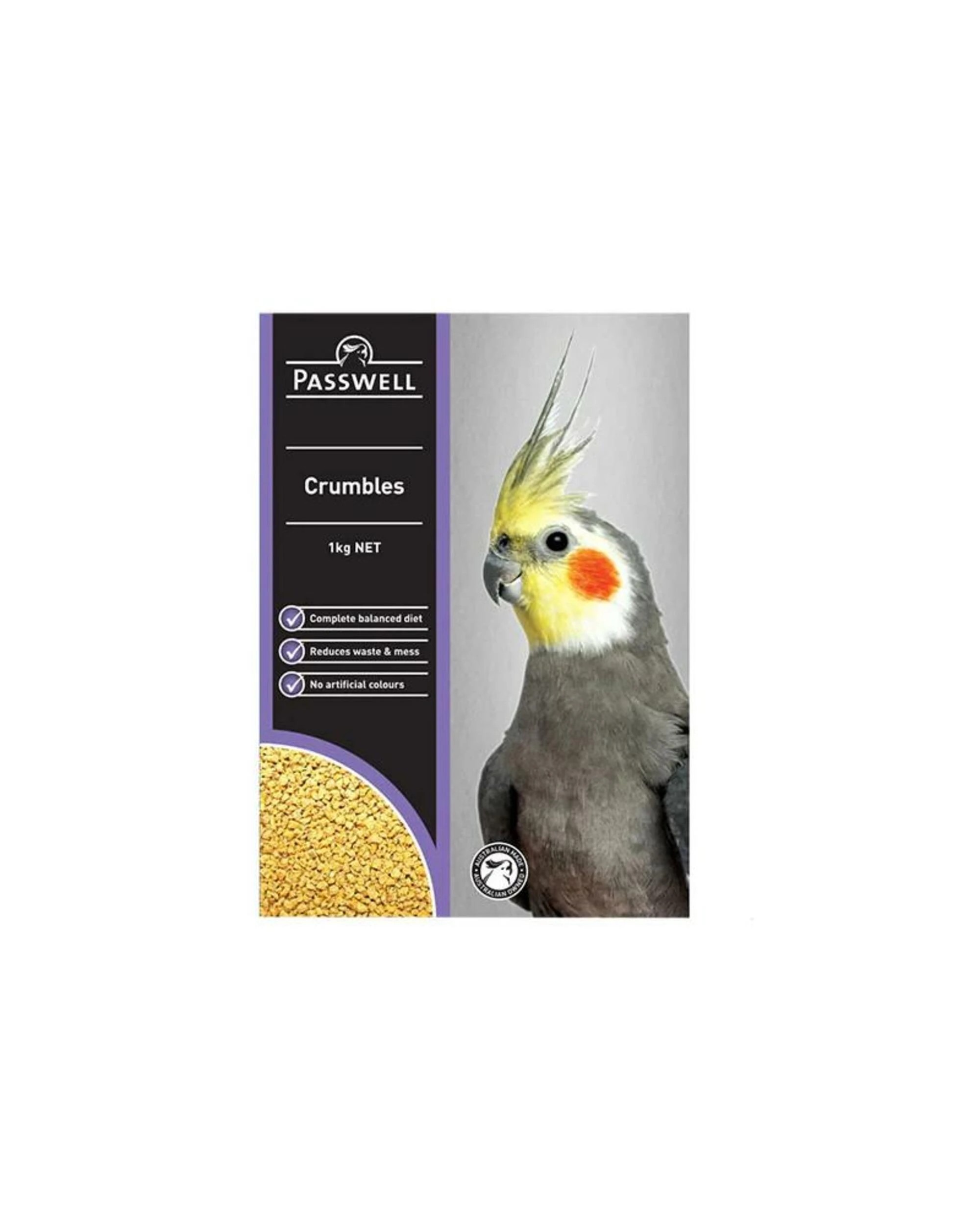 1 Passwell Bird Crumbles 1kg, 1 of 1