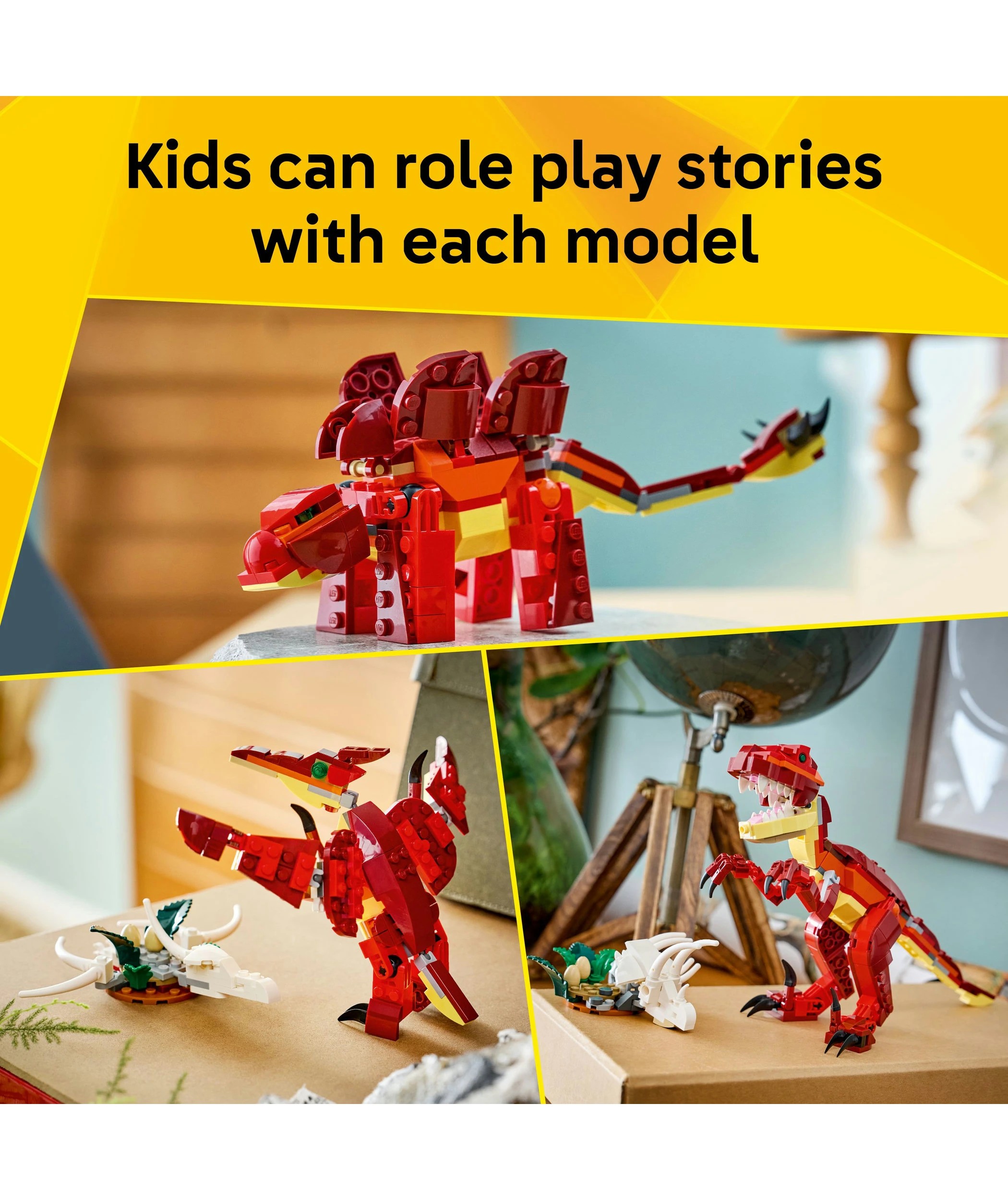 4 LEGO Creator Fierce Dinosaur 31379, 4 of 10