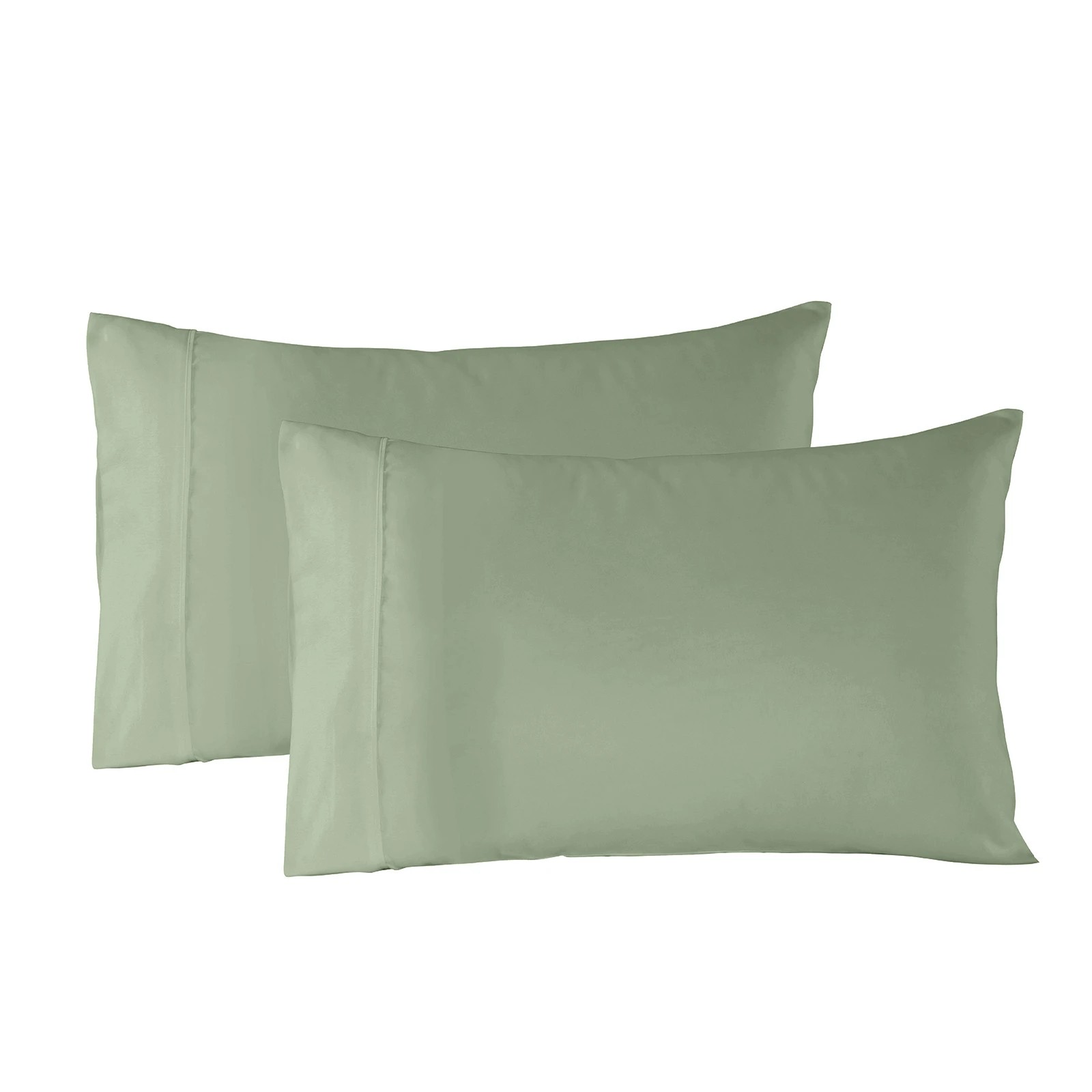 8 Royal Comfort 1000TC Bamboo Blend Sheet Pillowcase Set Ultra Soft - Queen Bed - Green, 8 of 8