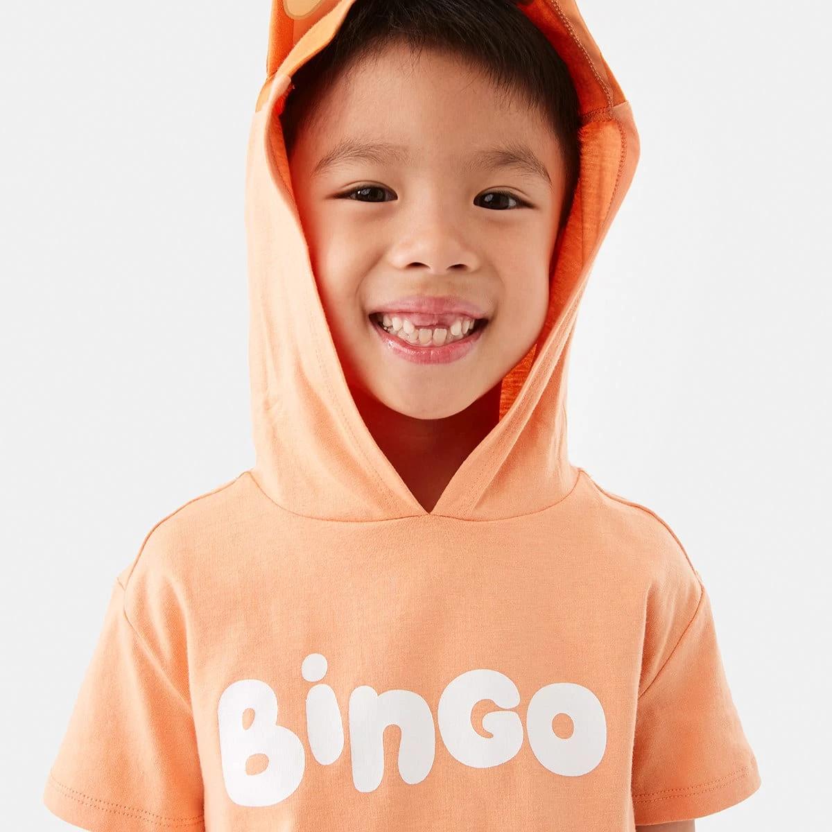 4 Bluey License Character Hooded T-shirt Bluey, 4 of 10