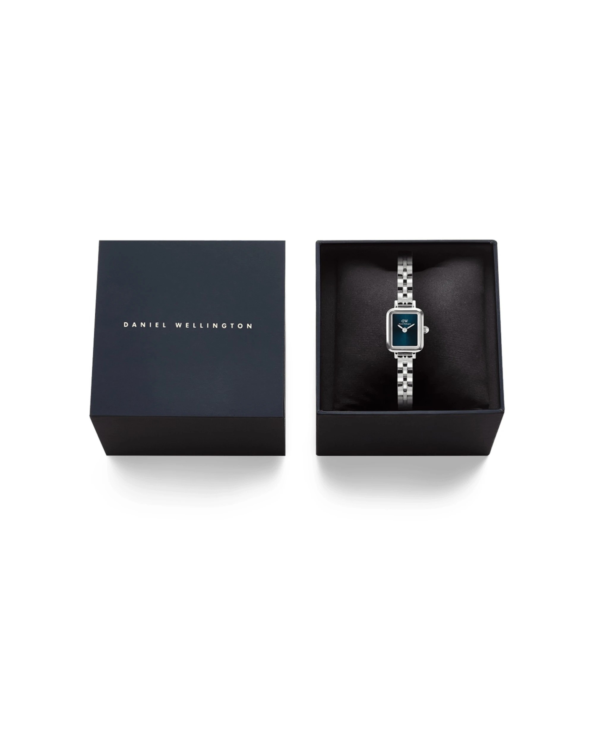 6 Daniel Wellington Quadro Mini Arch 3-Link Arctic Sunray Silver Watch 15.4x18.2mm, 6 of 6