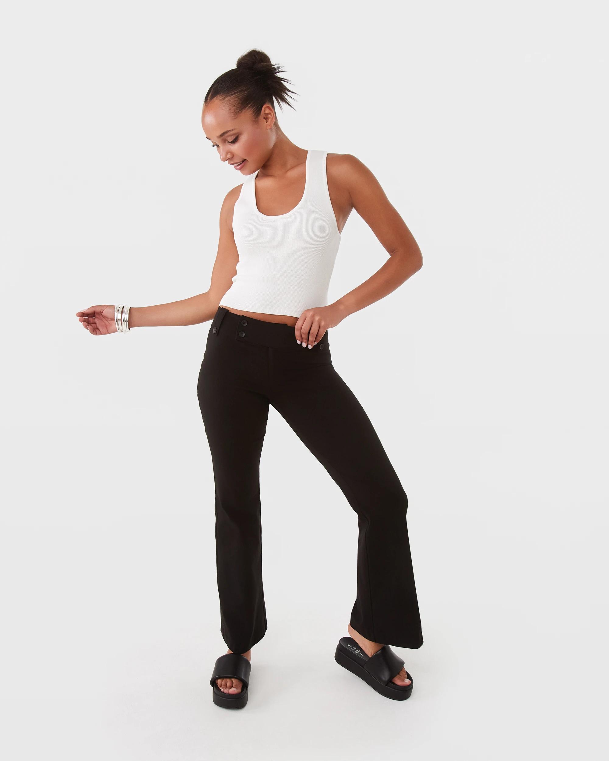 2 True Knit Scoop Racer Back Tank Snw White, 2 of 10