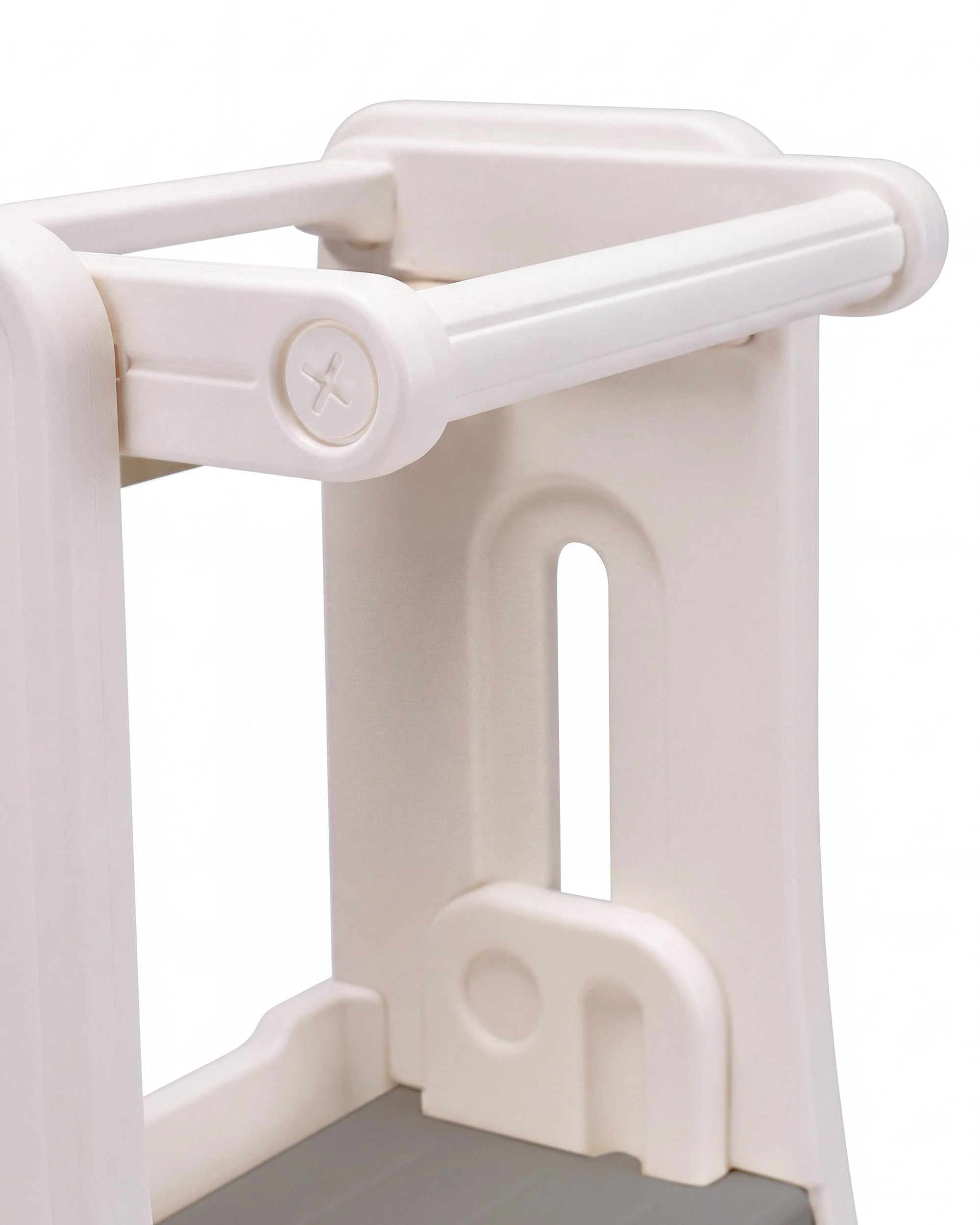 5 PlayPals Foldable Toddler Tower Adjustable Height Kitchen Step Stool - Grey, 5 of 10