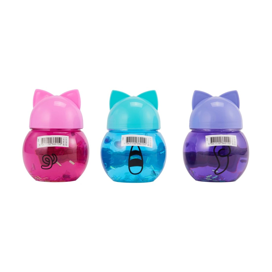 3 Cutie Kawaii Glitter Putty - Assorted, 3 of 9