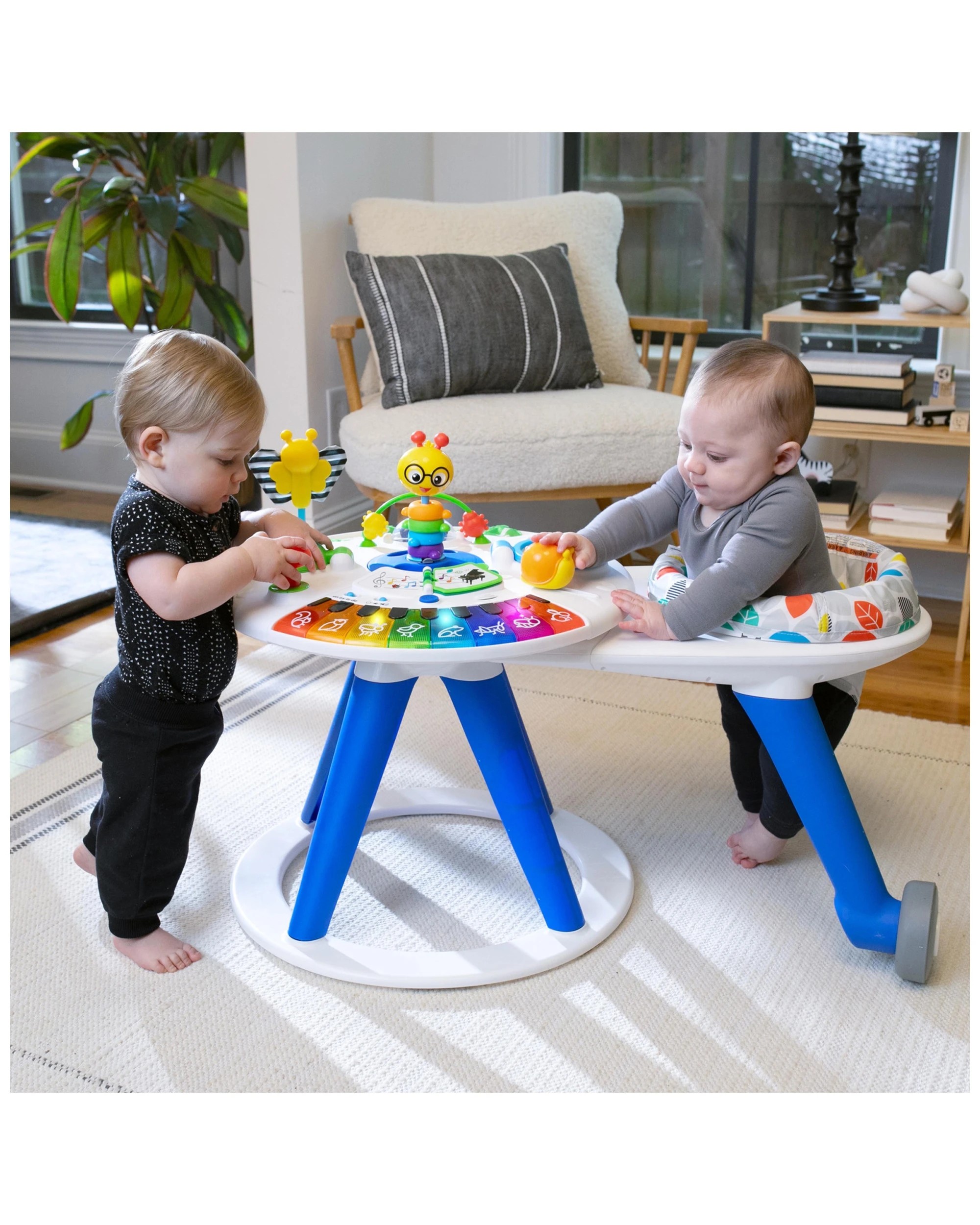 9 Baby Einstein Around We Grow 4 In 1 Discovery Center Baby Walker 6 Months Plus
 - Multi, 9 of 9