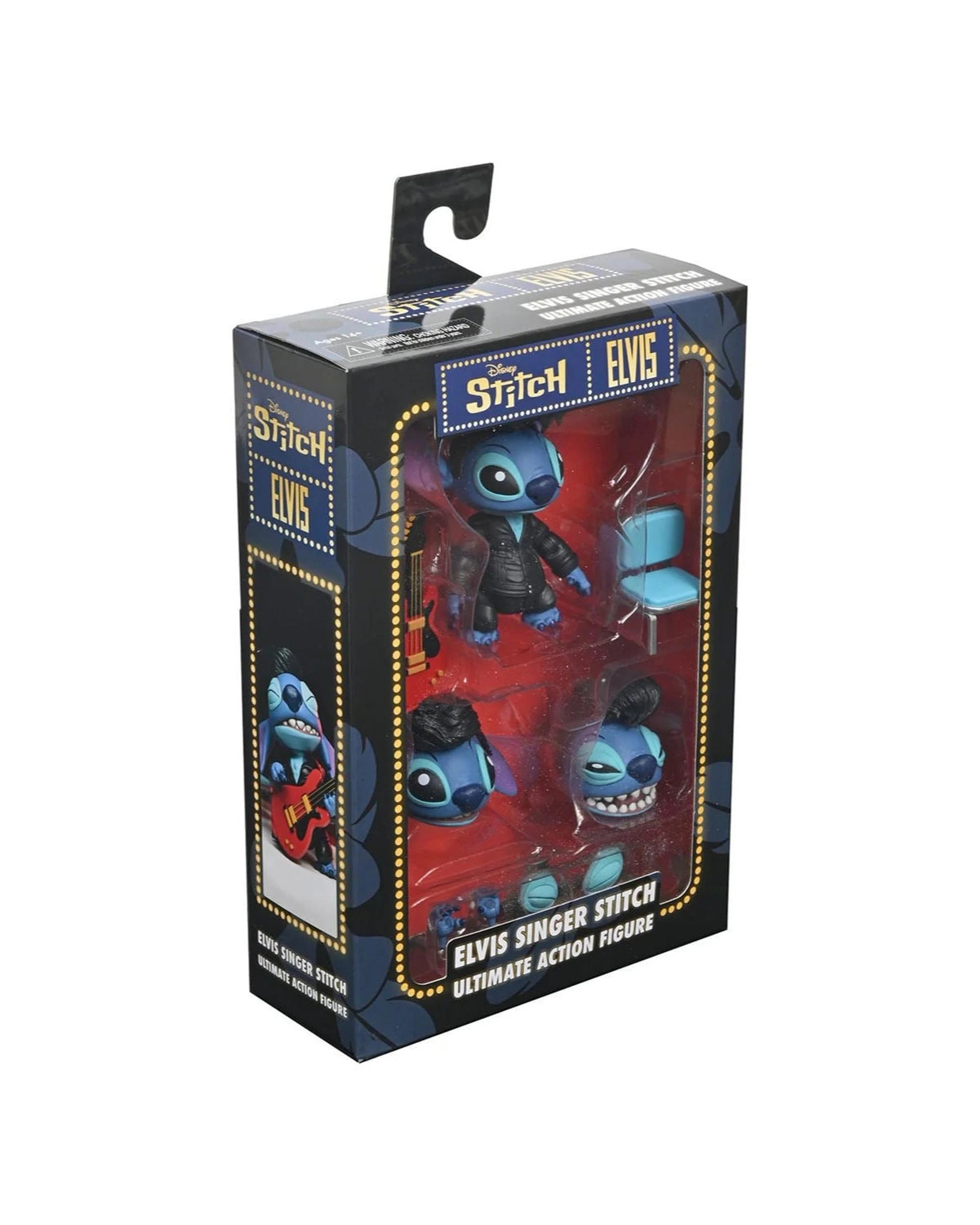 2 NECA Disney Lilo and Stitch Elvis Singer Stitch Ultimate 7 inch Scale Action Figure, 2 of 6