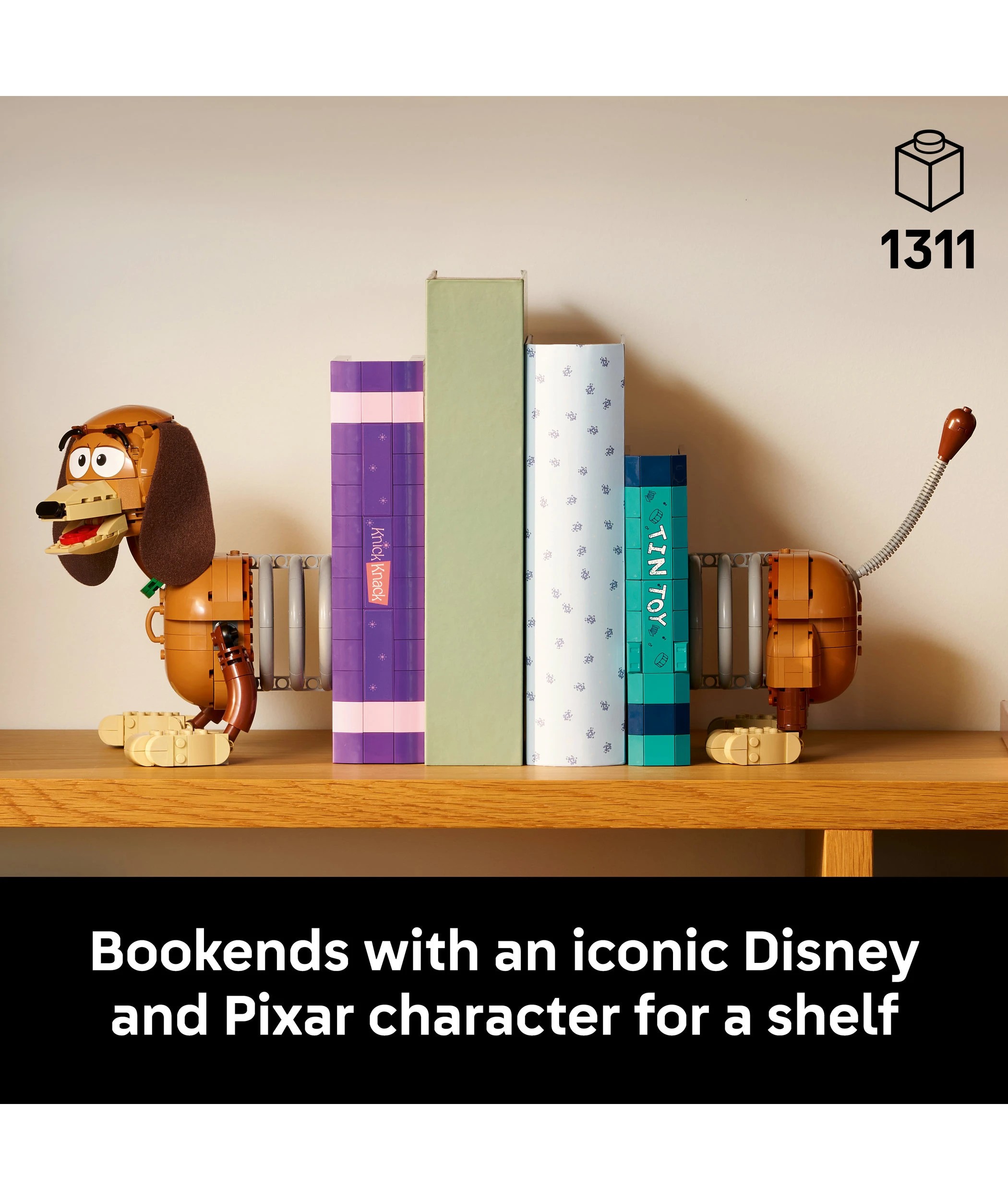3 LEGO Disney Pixar Toy Story Slinky Dog Bookends 43301, 3 of 10