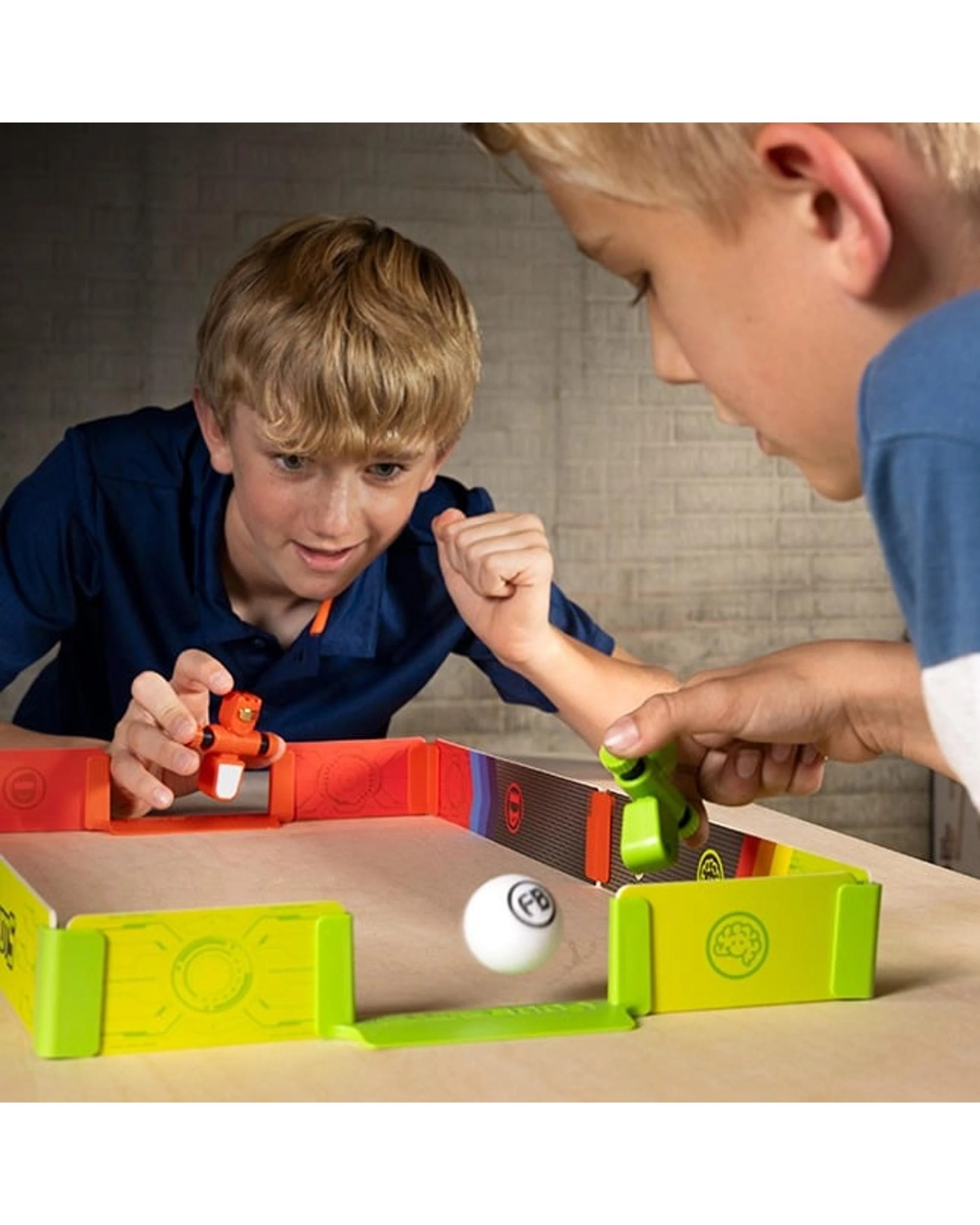 9 Fat Brain Toy Co Foosbots Stadium Battle Set, 9 of 9