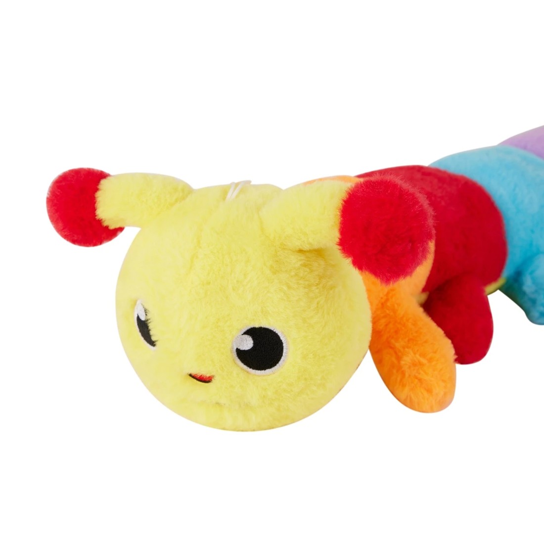 5 Pet Toy Plush Multi Squeaker Caterpillar, 5 of 8