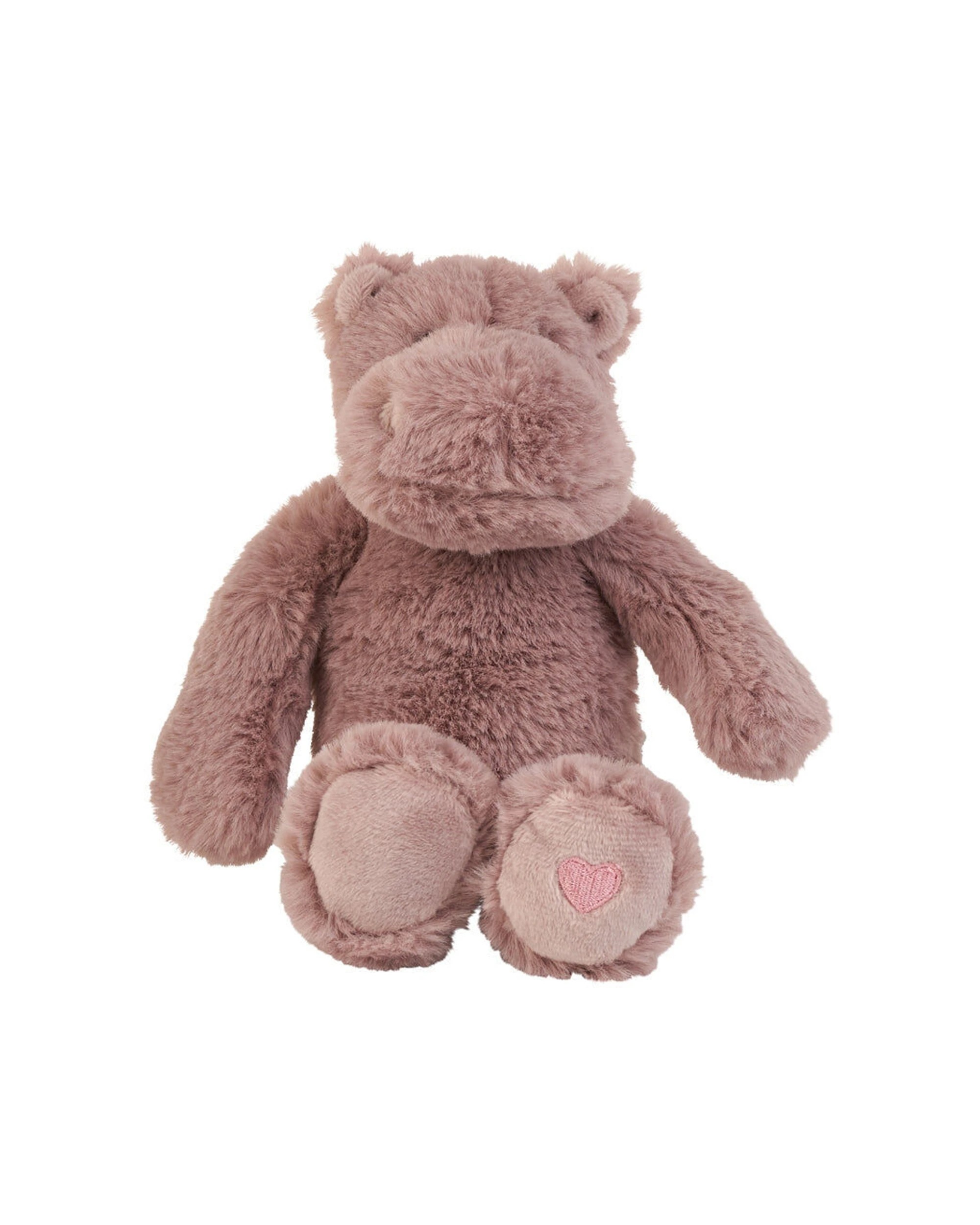 1 Annabel Trends Plushie Pals Soft Plush Toy Babies 25cm Hippo - Brown, 1 of 1
