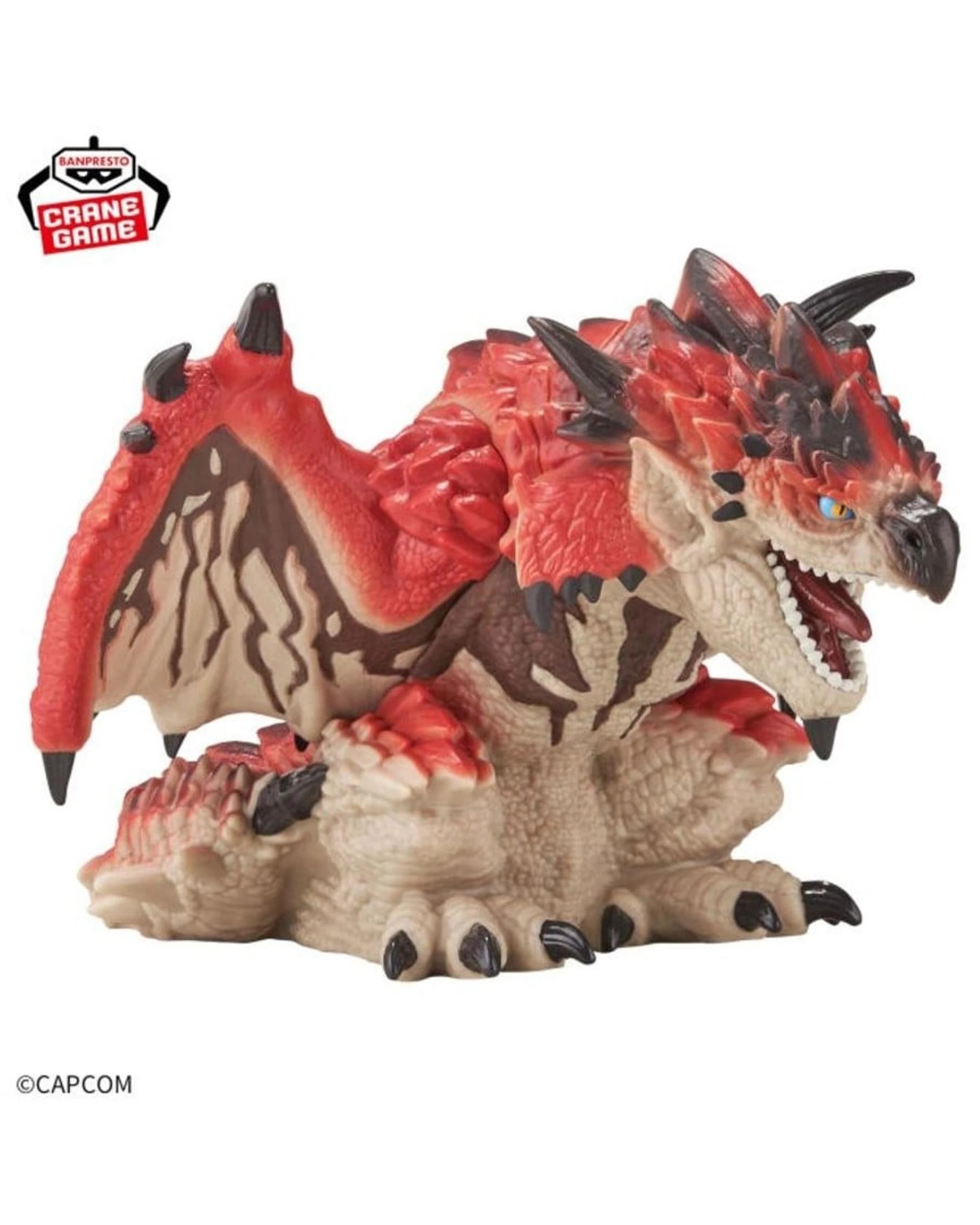 4 Banpresto Enshrined Monsters Monster Hunter Rathalos Liolaeus Figure, 4 of 5