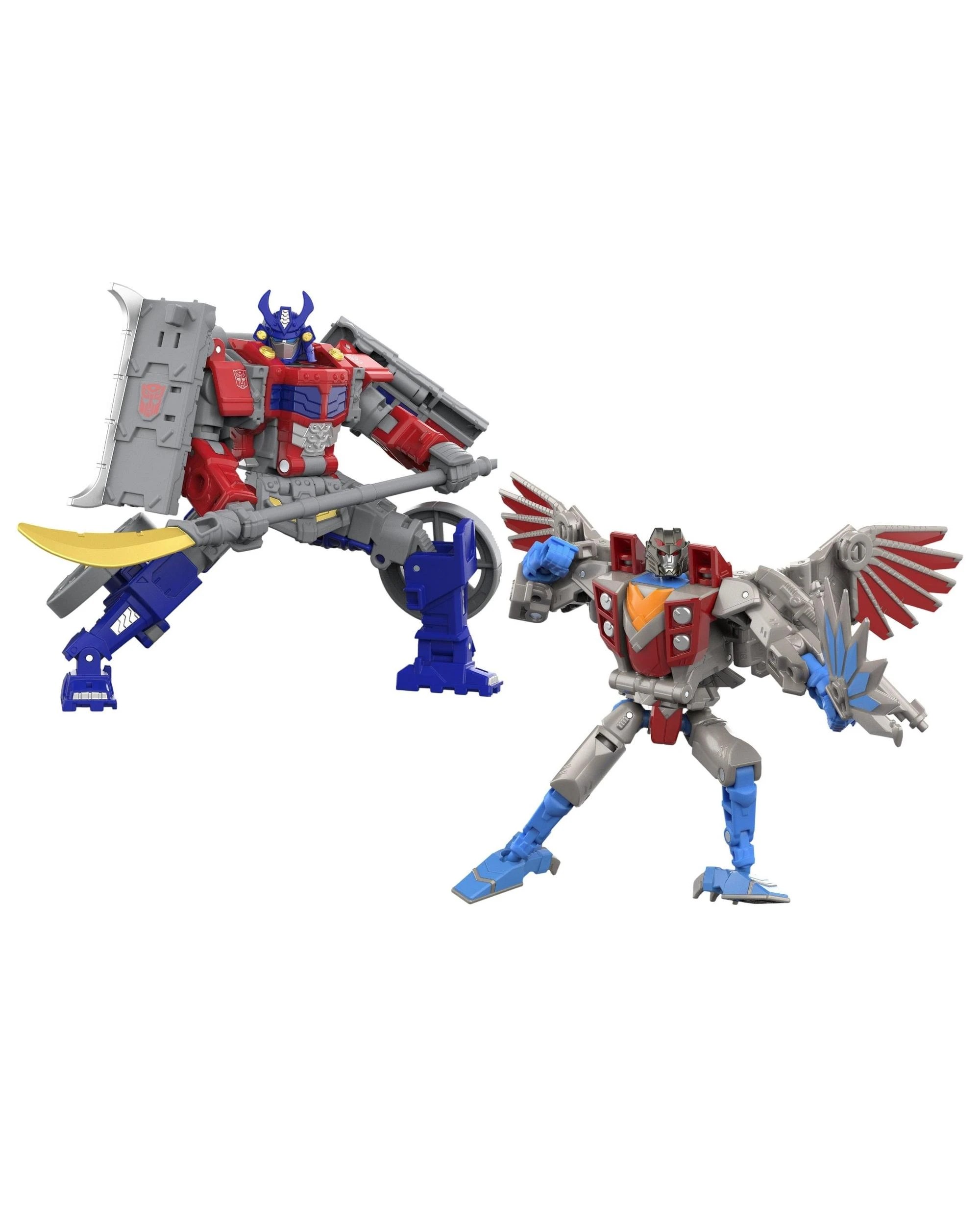 1 Transformers Timelines Optimus Prime and Starscream Action Figure 2 Pack, 1 of 9