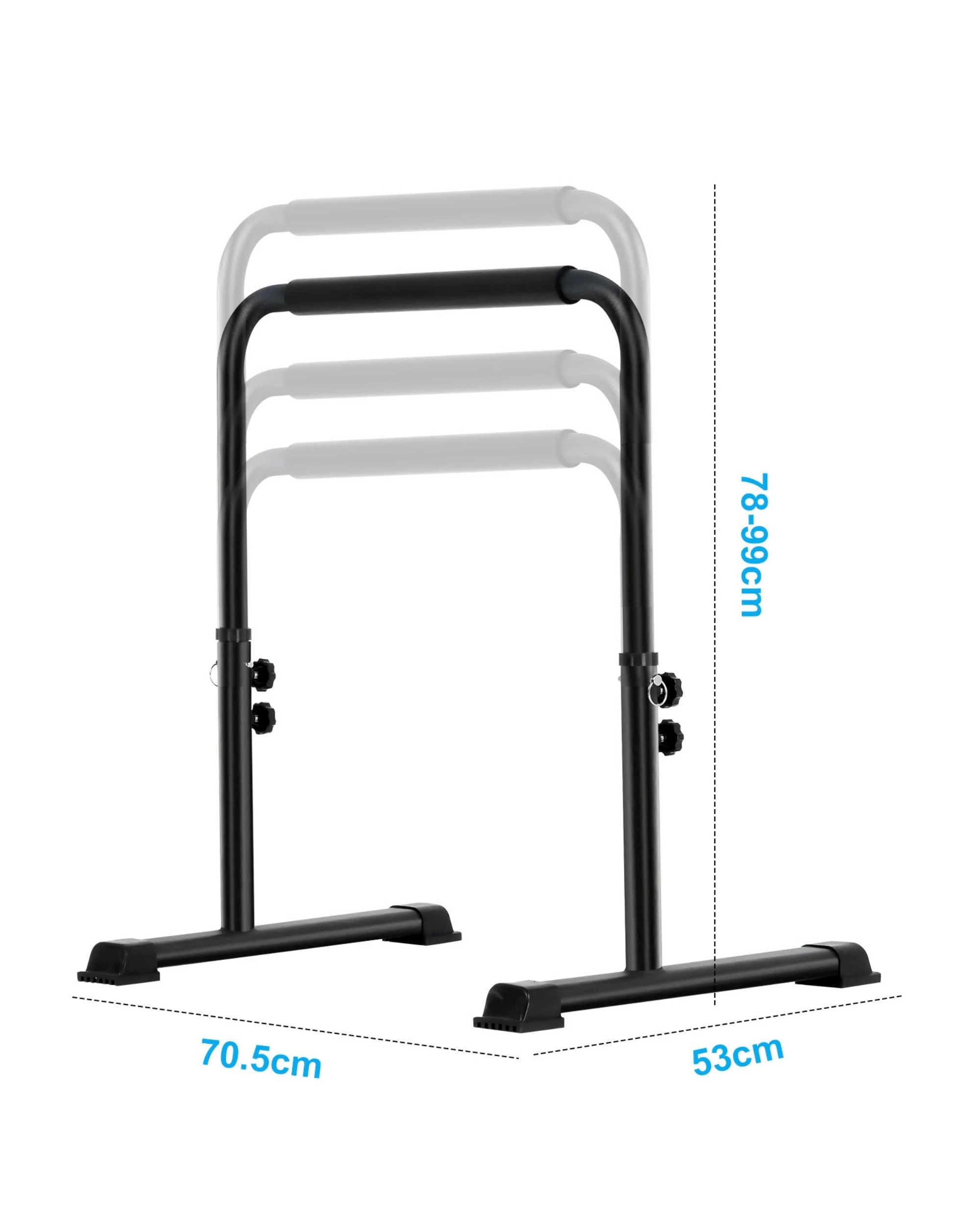2 Advwin Adjustable Dip Bar, 2 of 6