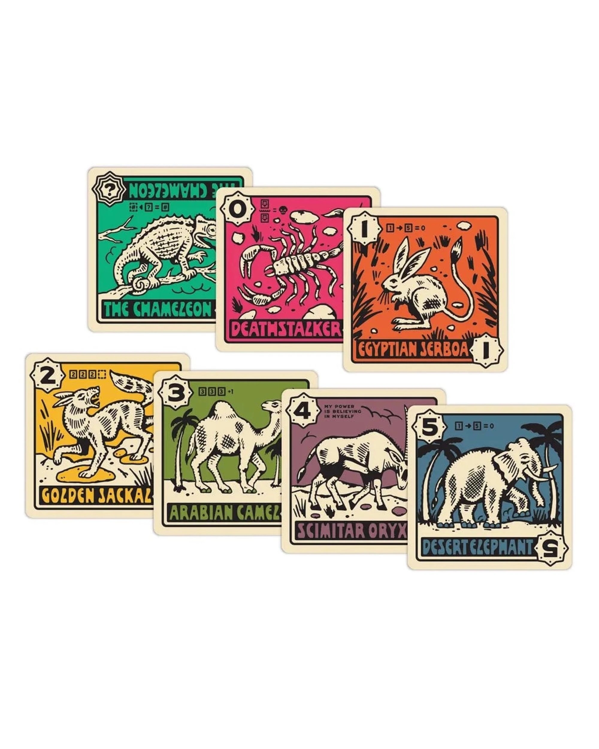 6 Desperate Oasis Card Game, 6 of 7