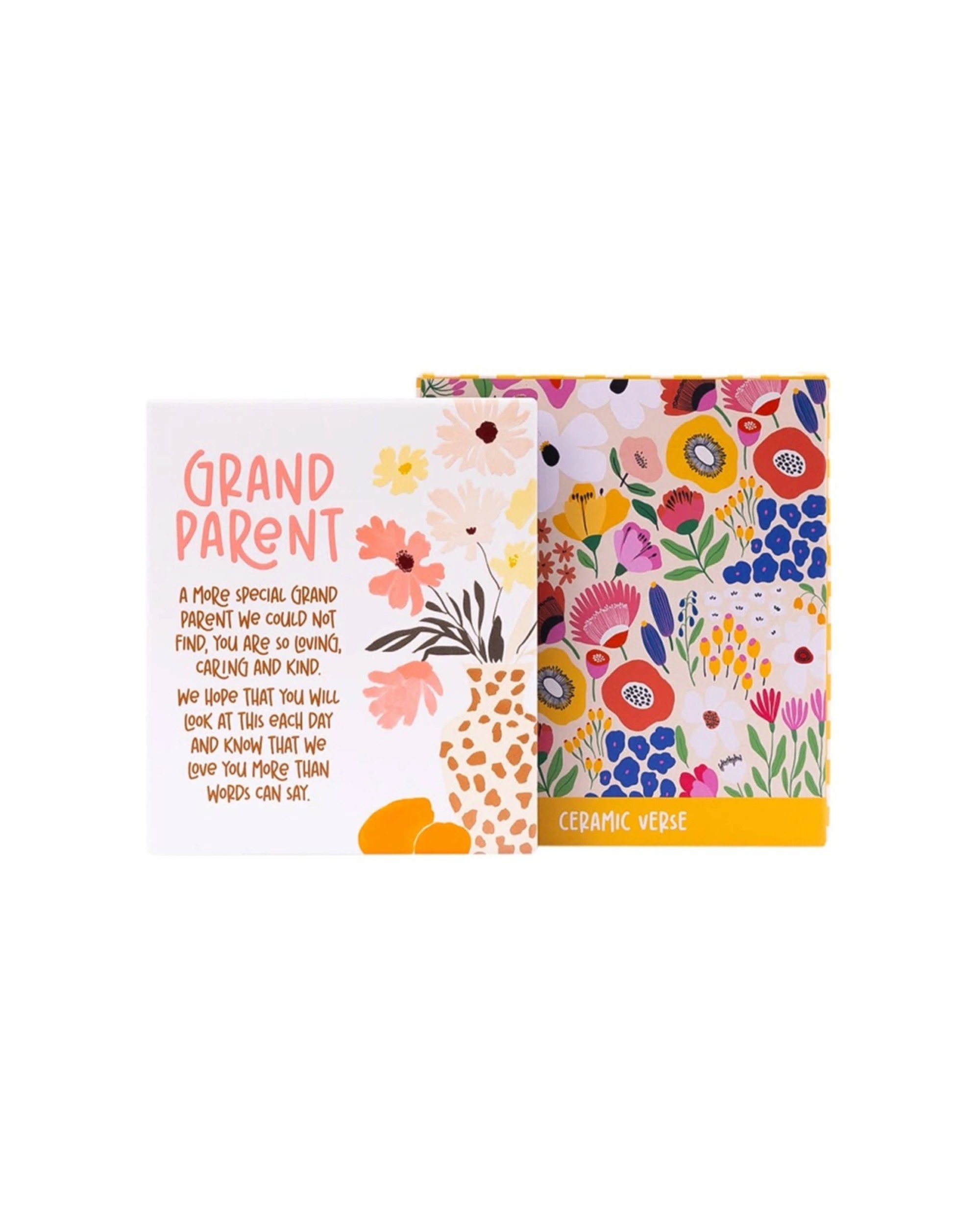 2 Splosh Billie Grandparent Verse Ceramic With Hook & Stand 12x14x1cm - Multi, 2 of 5