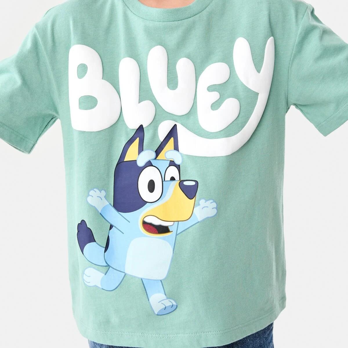 4 Bluey License Print T-shirt BLUEY RUNNING, 4 of 6