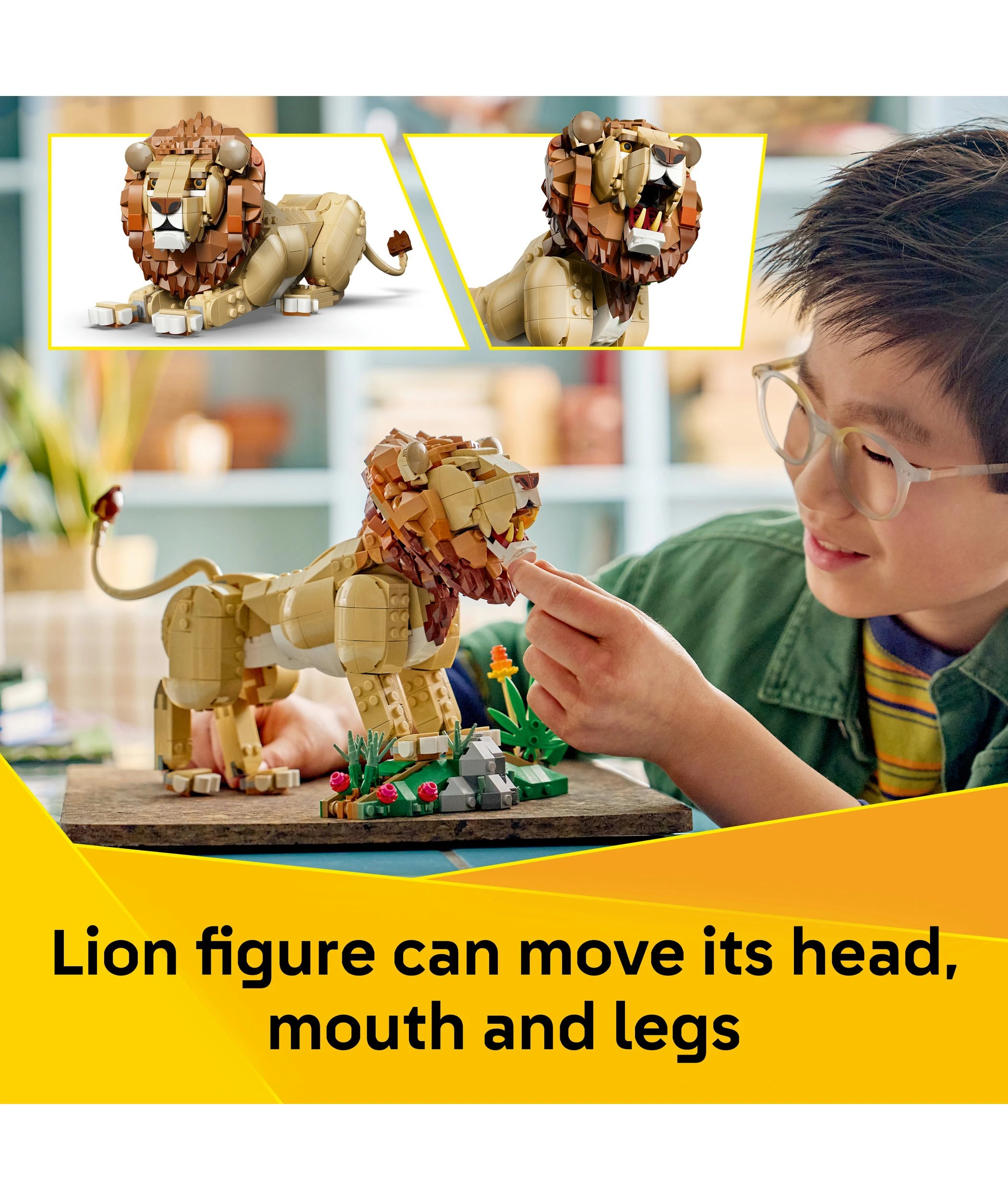 5 LEGO Creator Wild Animals: Majestic Lion 31386, 5 of 9
