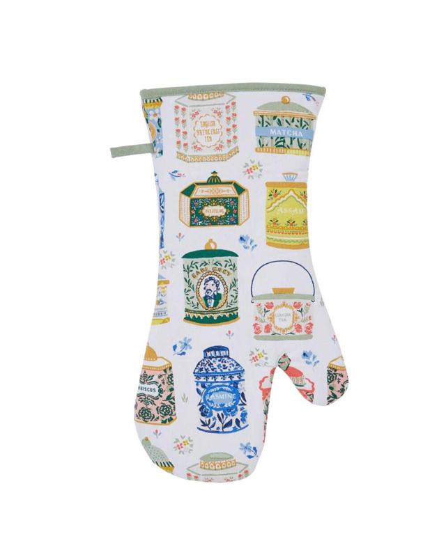 Ulster Weavers Gauntlet Oven Glove Tea Tins  37 x 