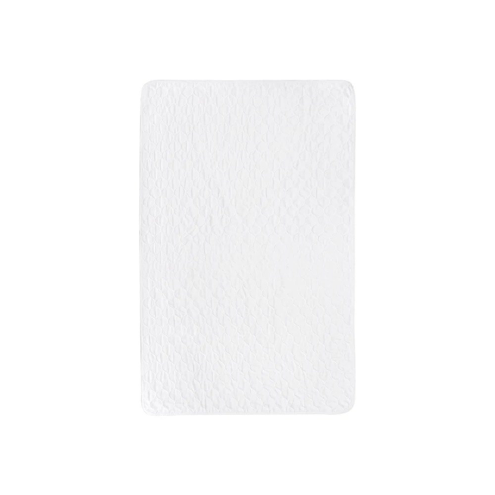 1 ZUNI Bed Pad Waterproof Protector Incontinence Underpad Washable 137CM 2PCS - White, 1 of 3