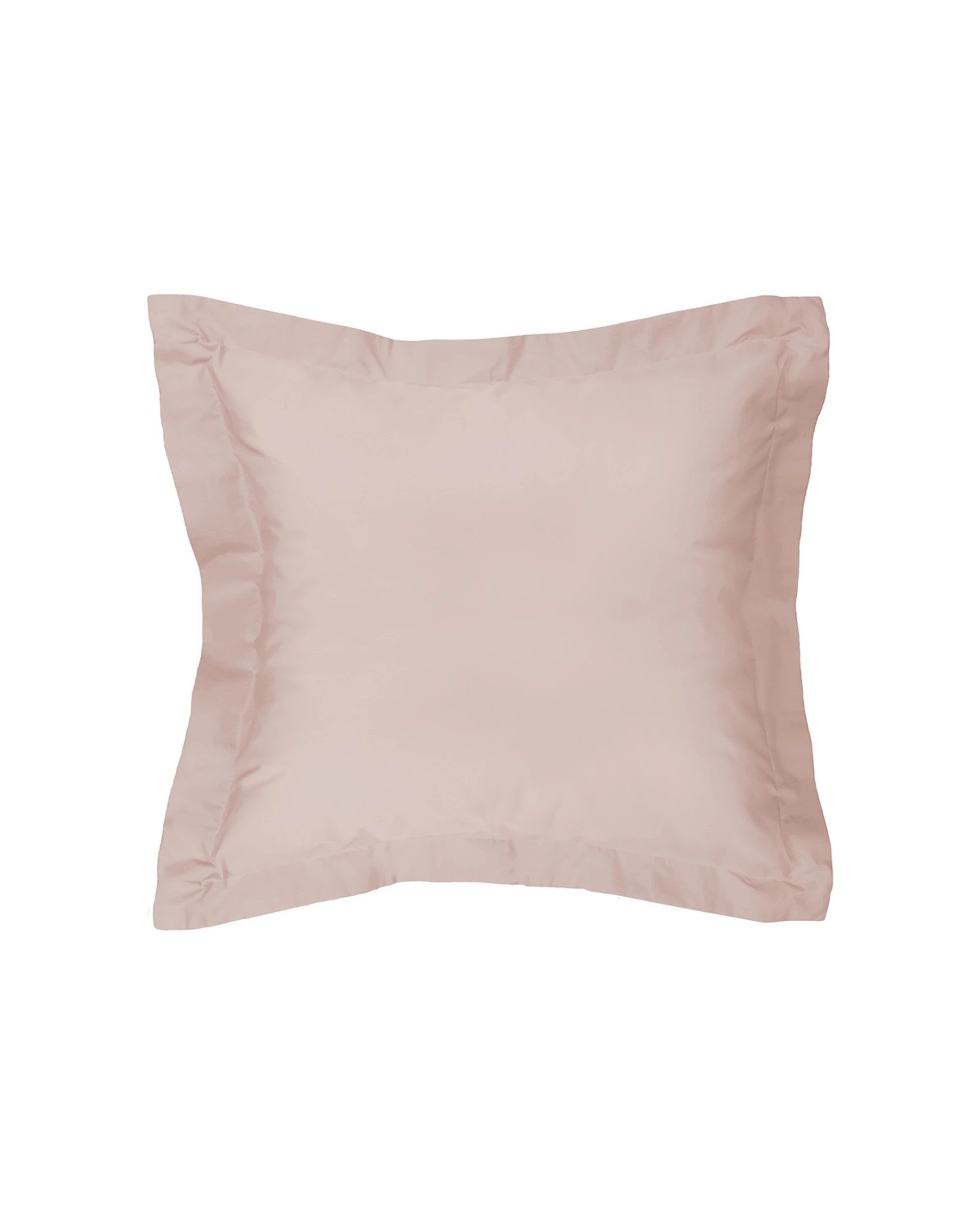 1 Algodon Euro Pillowcase 65cm 300TC Cotton Luxury Soft Smooth Comfort Blush - Pink, 1 of 1