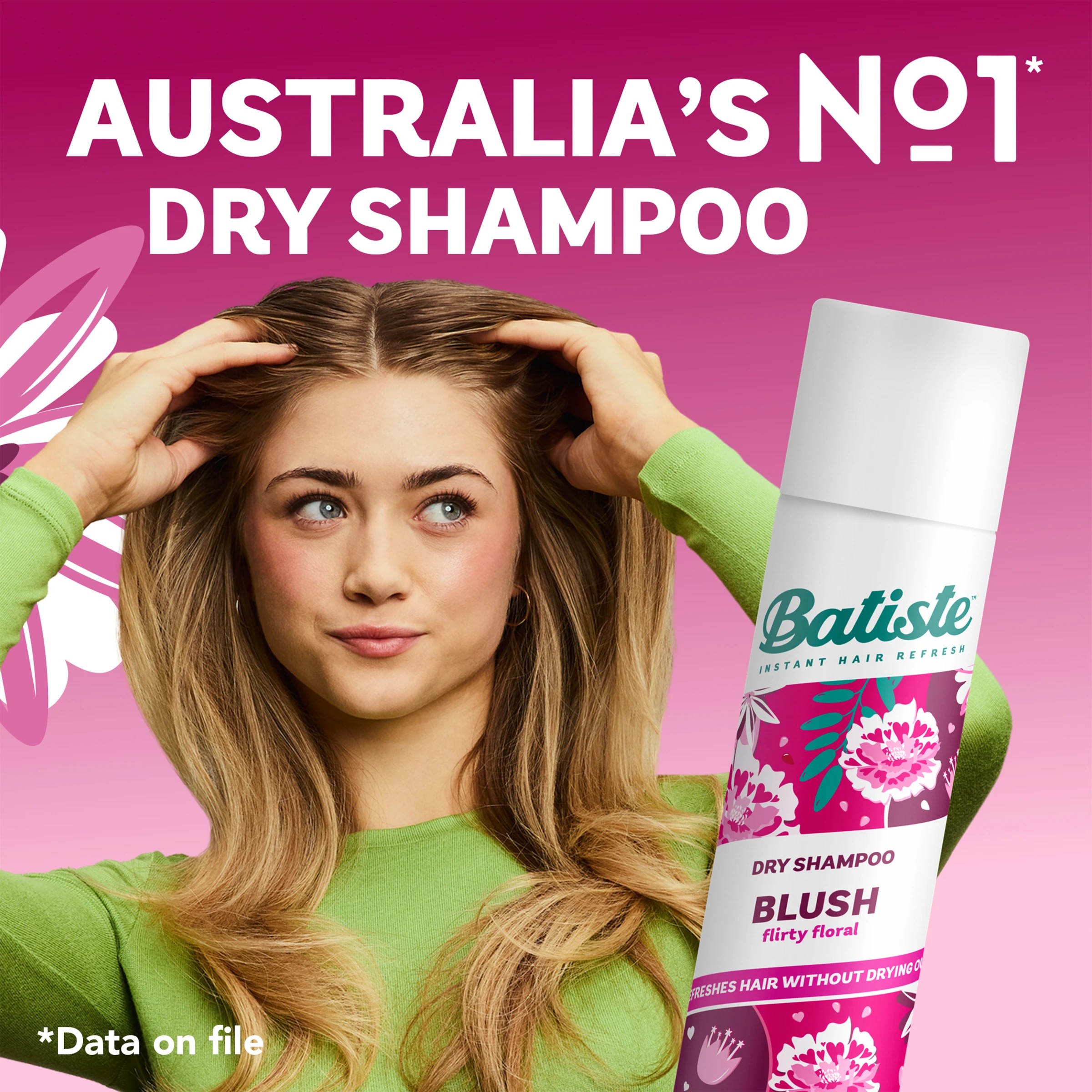 5 Batiste 200ml Floral & Flirty Blush Dry Shampoo, 5 of 10