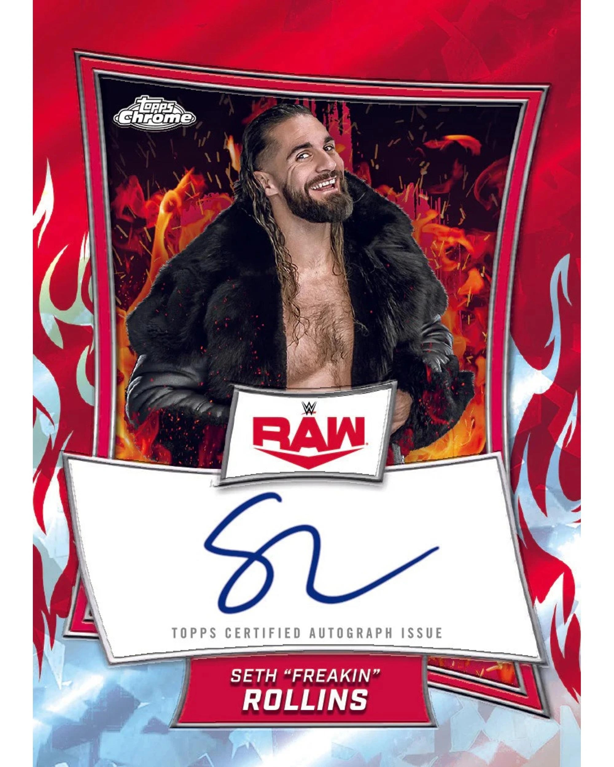 2 Topps 2025 Chrome WWE Wrestling Sapphire Edition Hobby Pack, 2 of 10