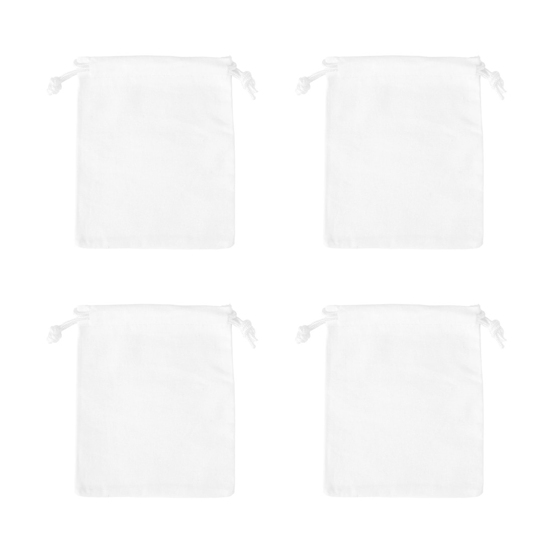 1 4 Pack Craft Polyester Drawstring Bags, 1 of 5