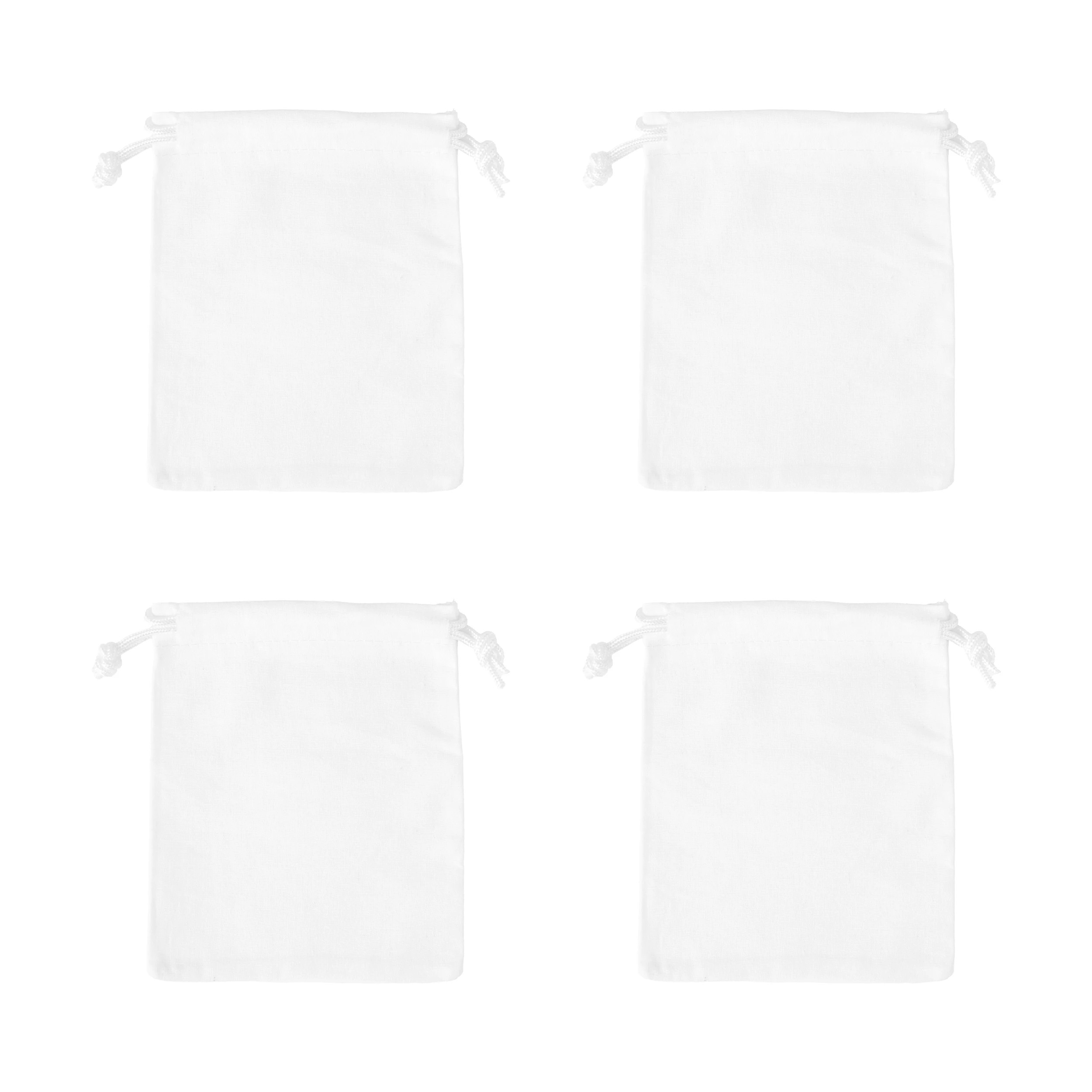 1 4 Pack Craft Polyester Drawstring Bags, 1 of 5