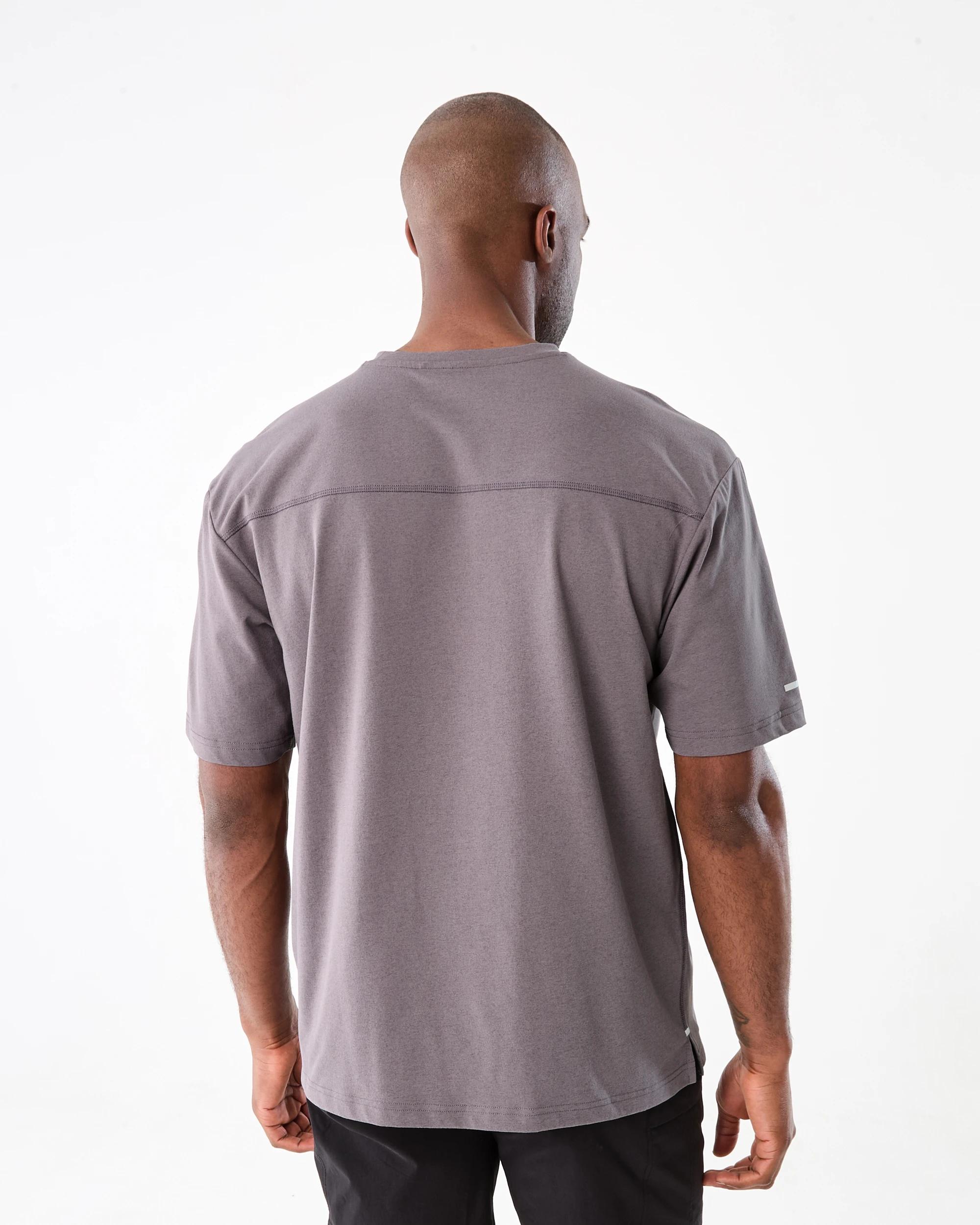3 Active Mens Oversized Training T-shirt May Pur, 3 of 8